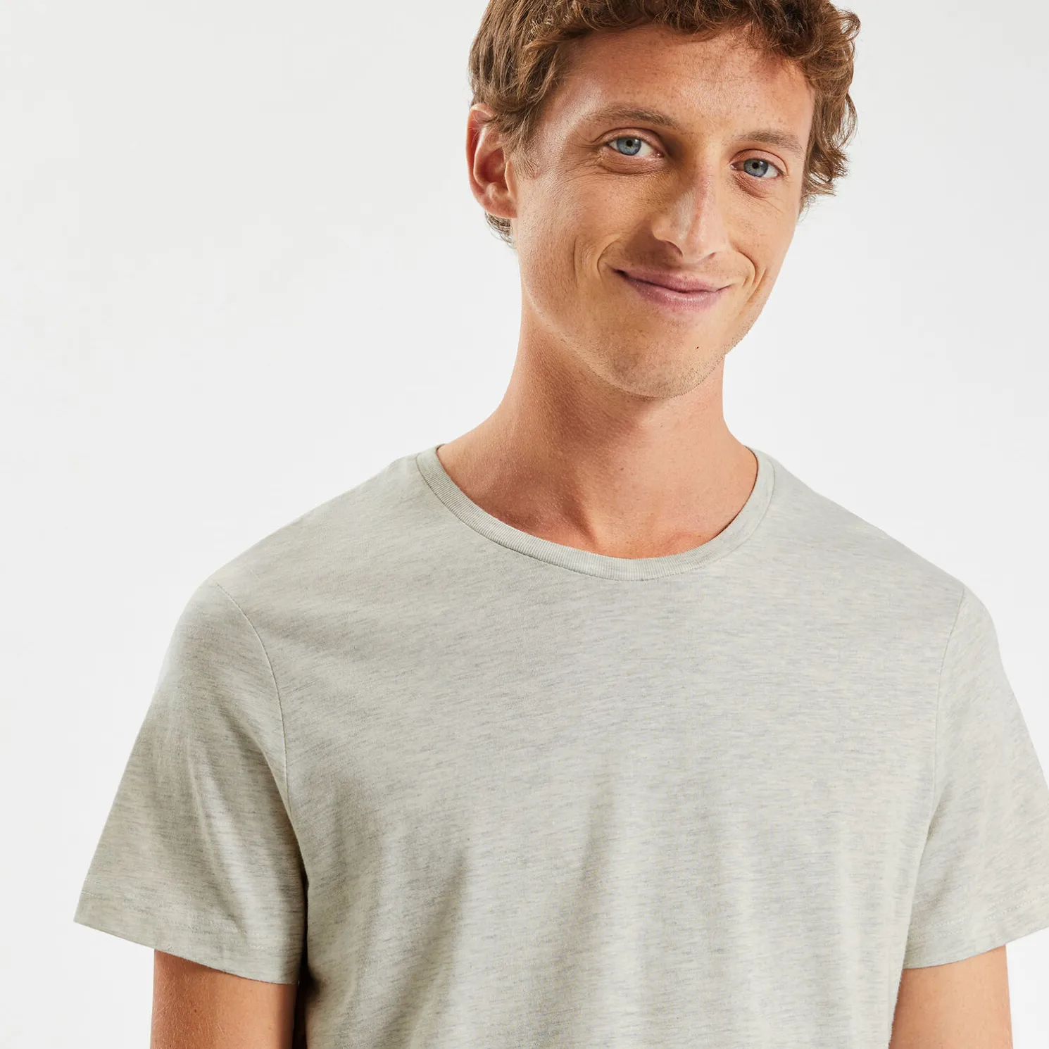 Basic, effen T-shirt