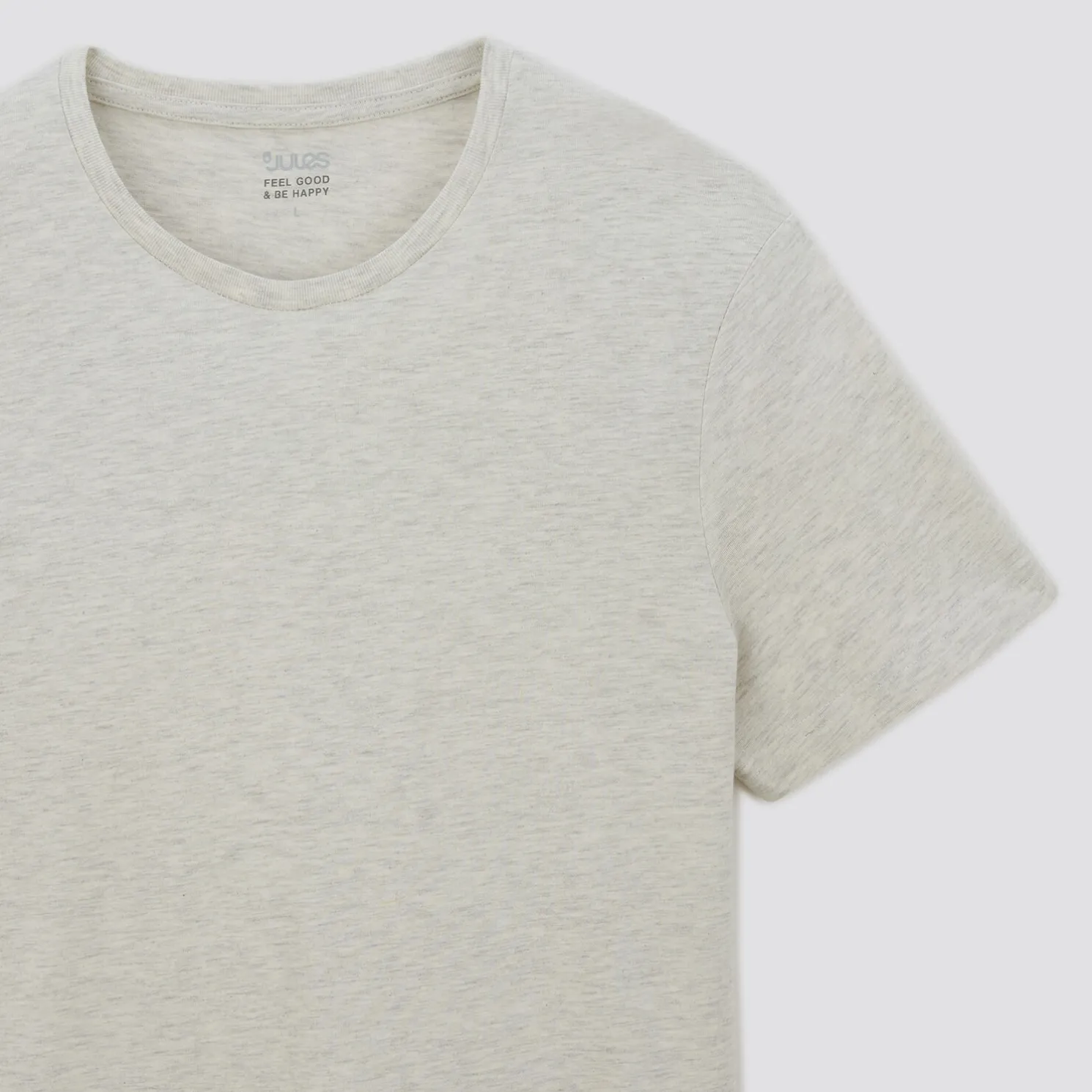 Basic, effen T-shirt