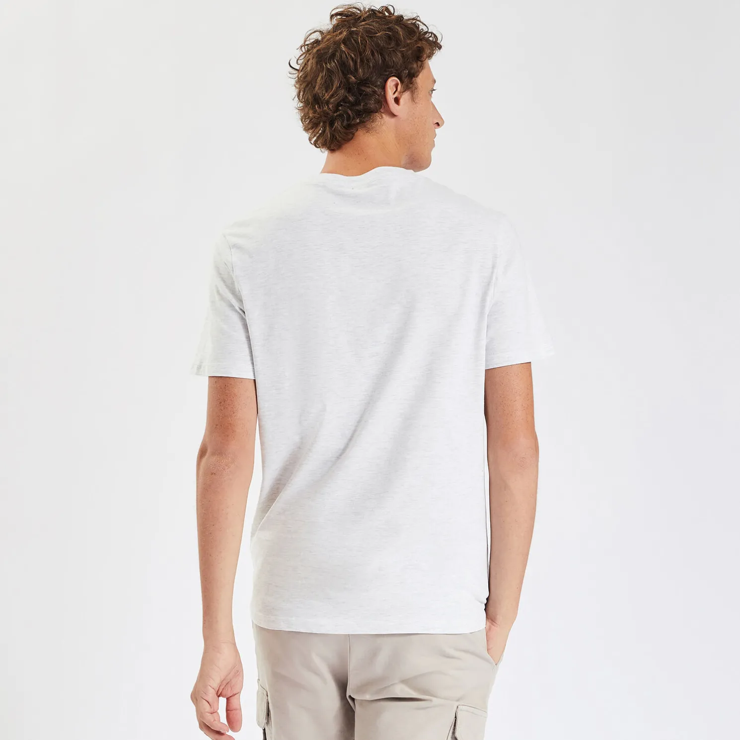 Basic, effen T-shirt