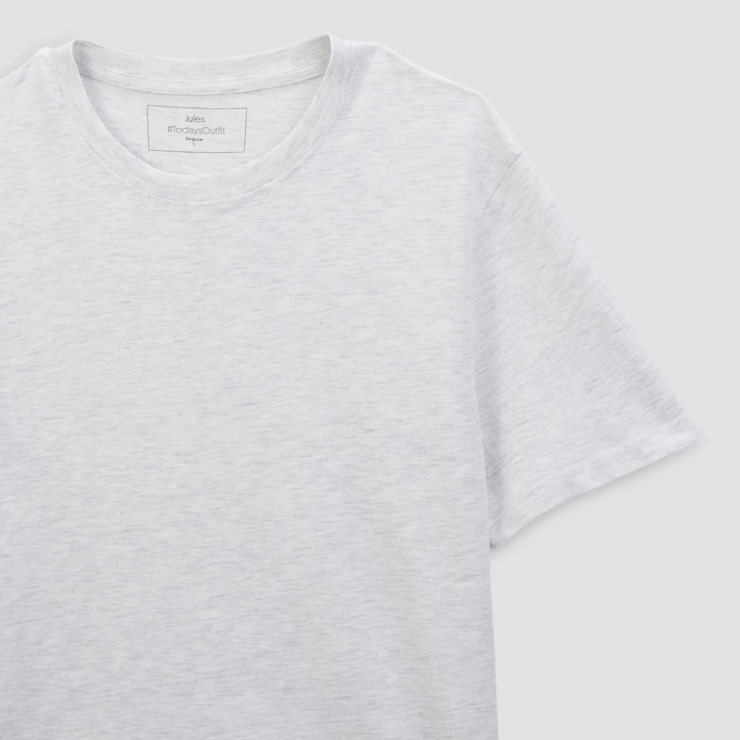 Basic, effen T-shirt