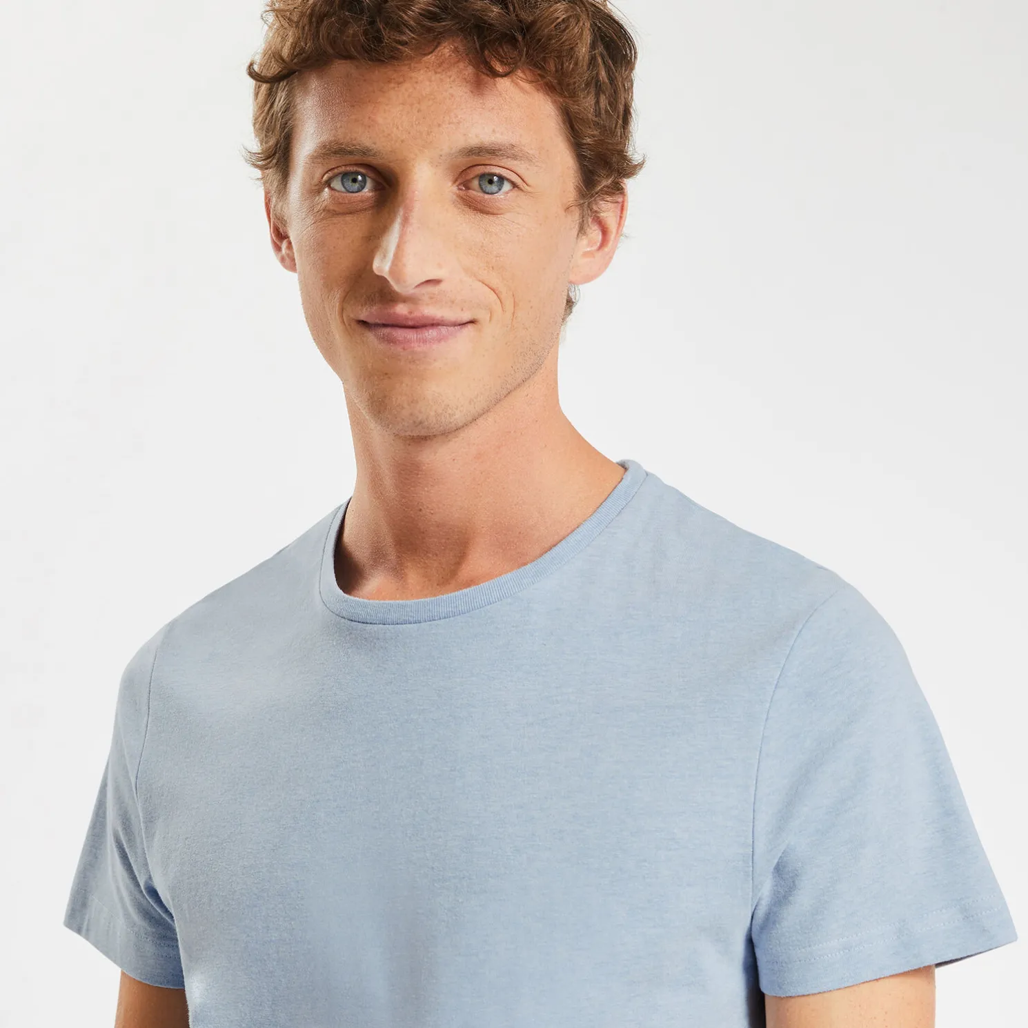 Basic, effen T-shirt