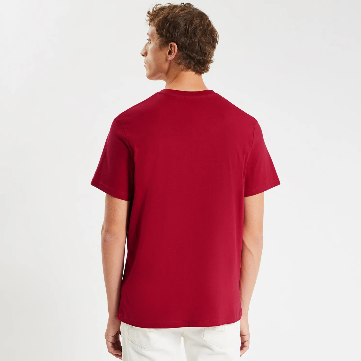 Basic, effen T-shirt