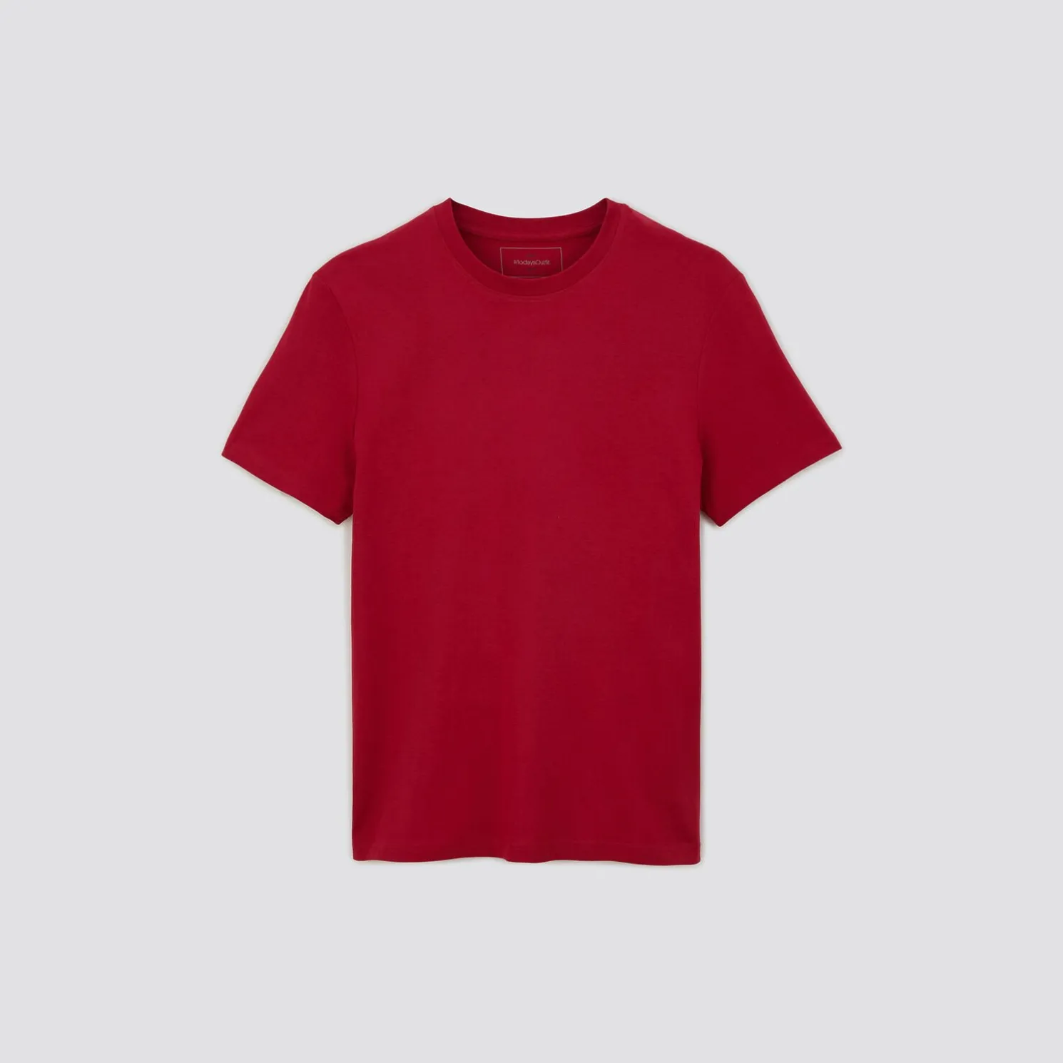 Basic, effen T-shirt