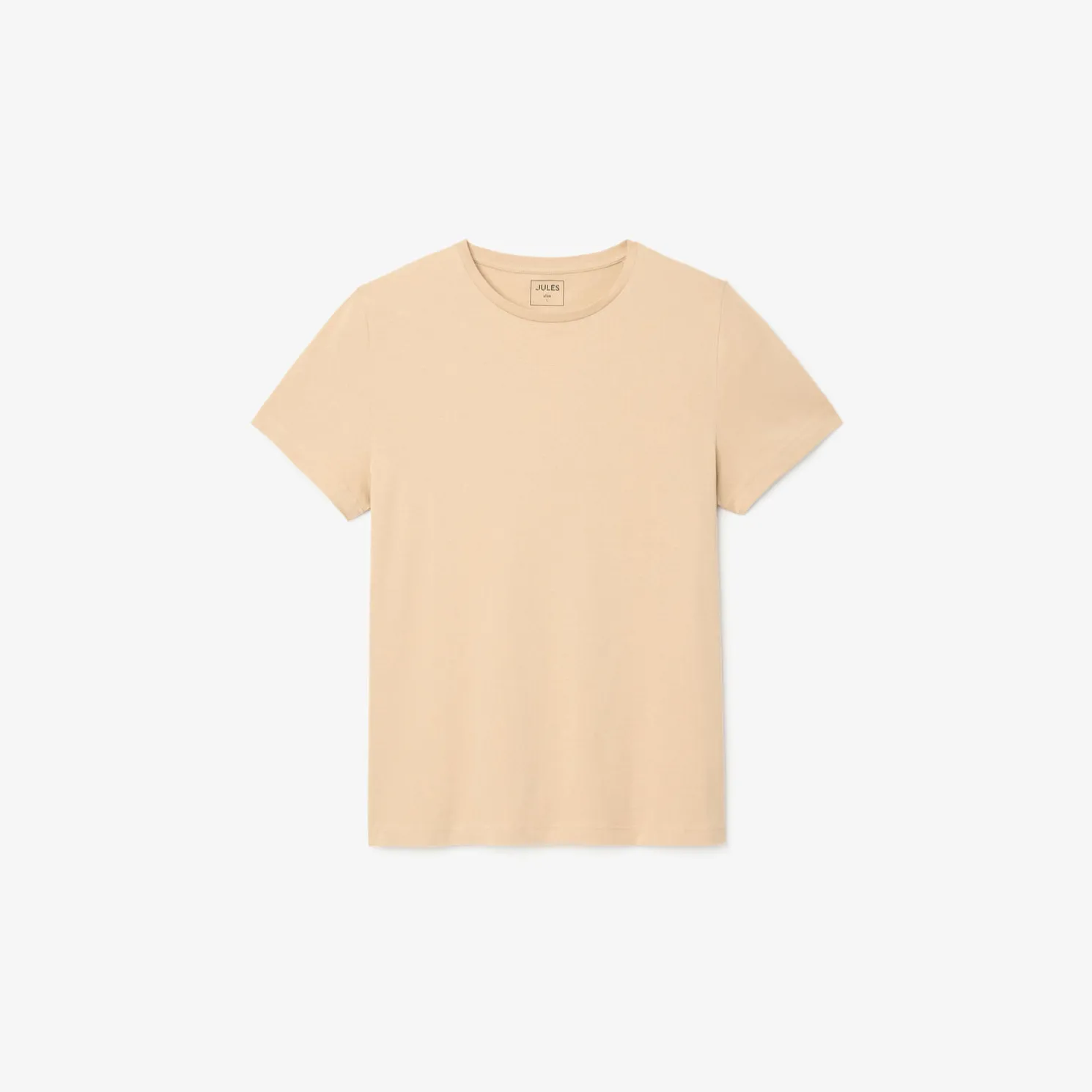 Basic T-shirt met ronde hals