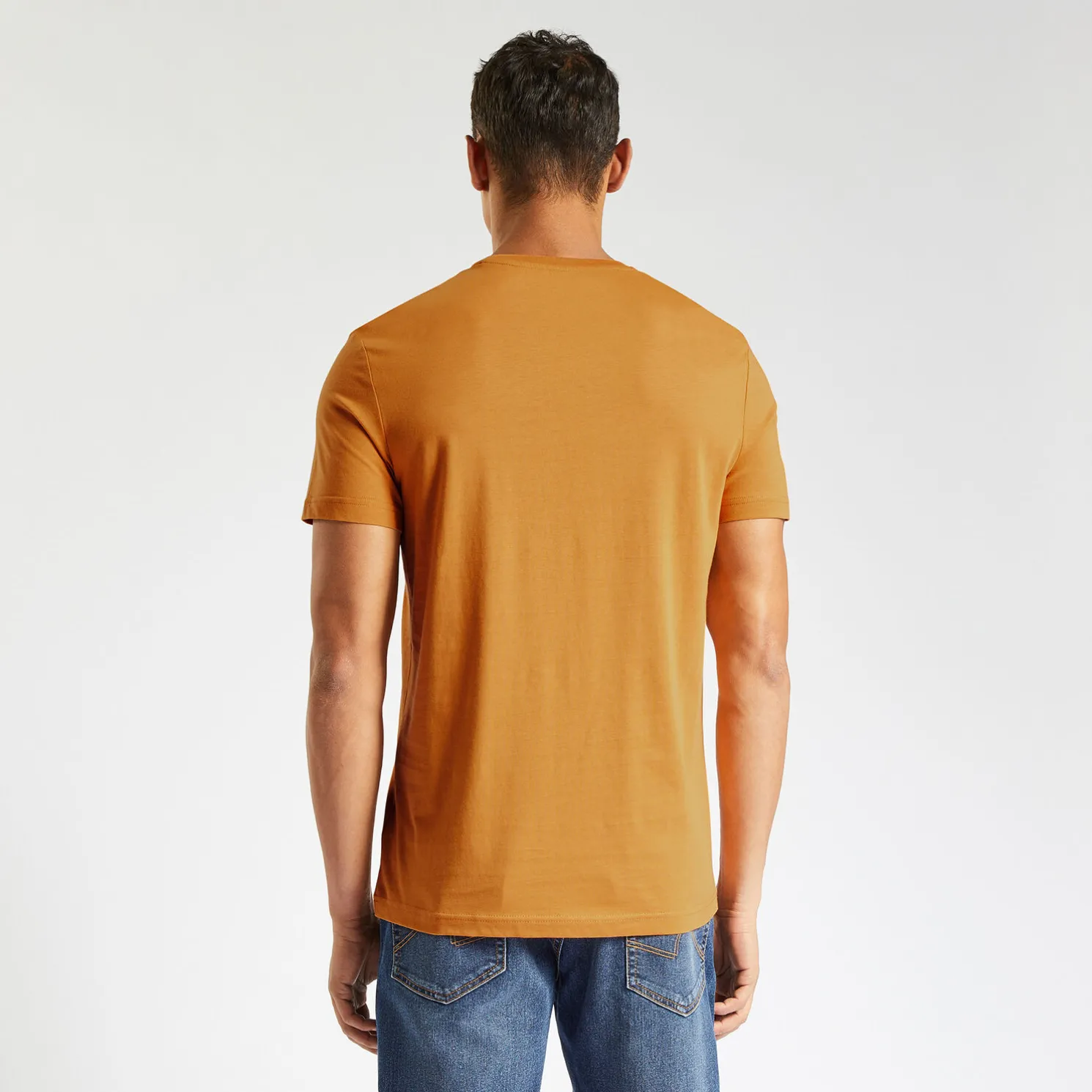 Basic T-shirt met ronde hals