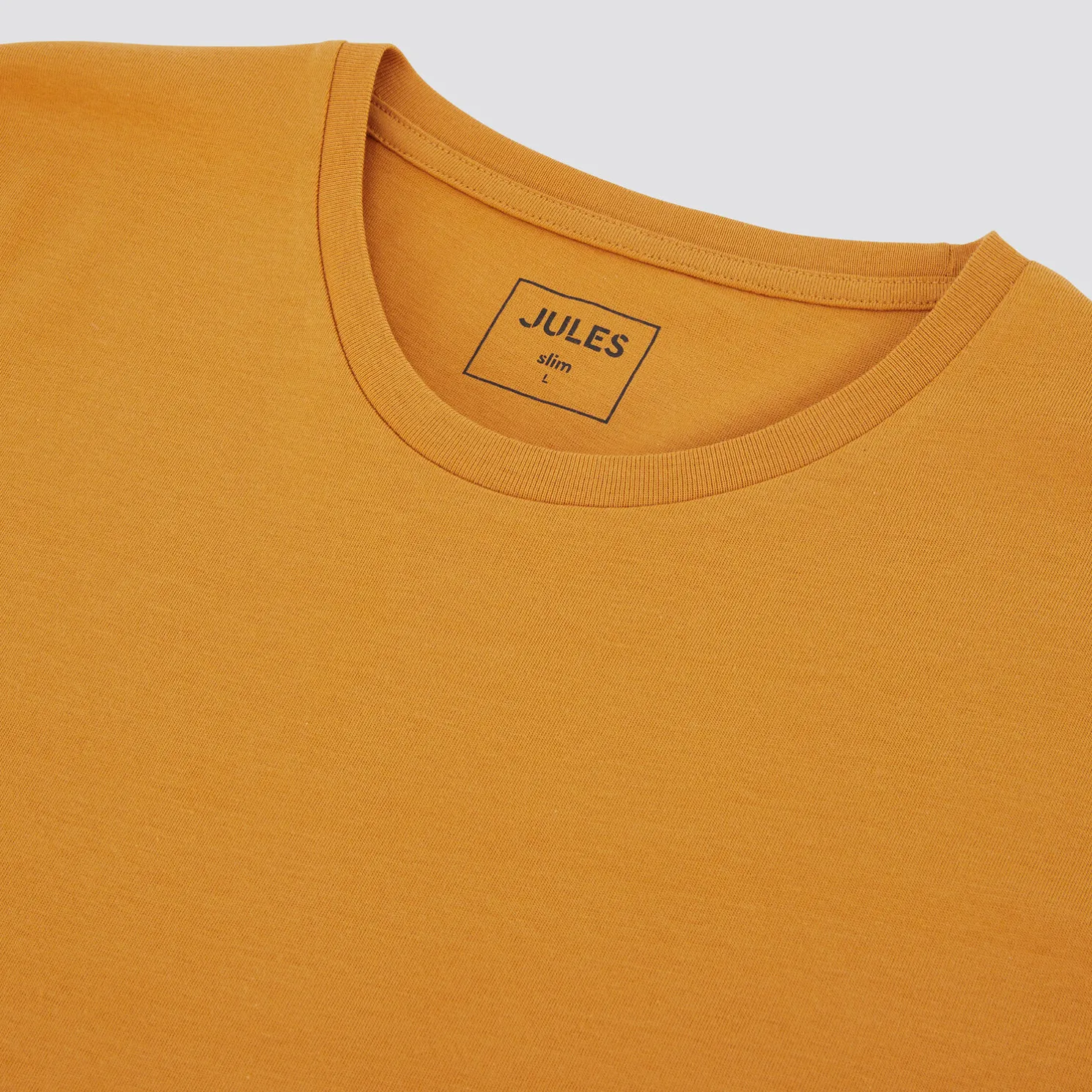 Basic T-shirt met ronde hals