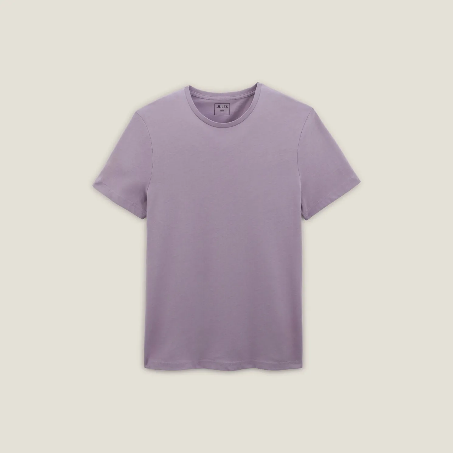 Basic T-shirt met ronde hals