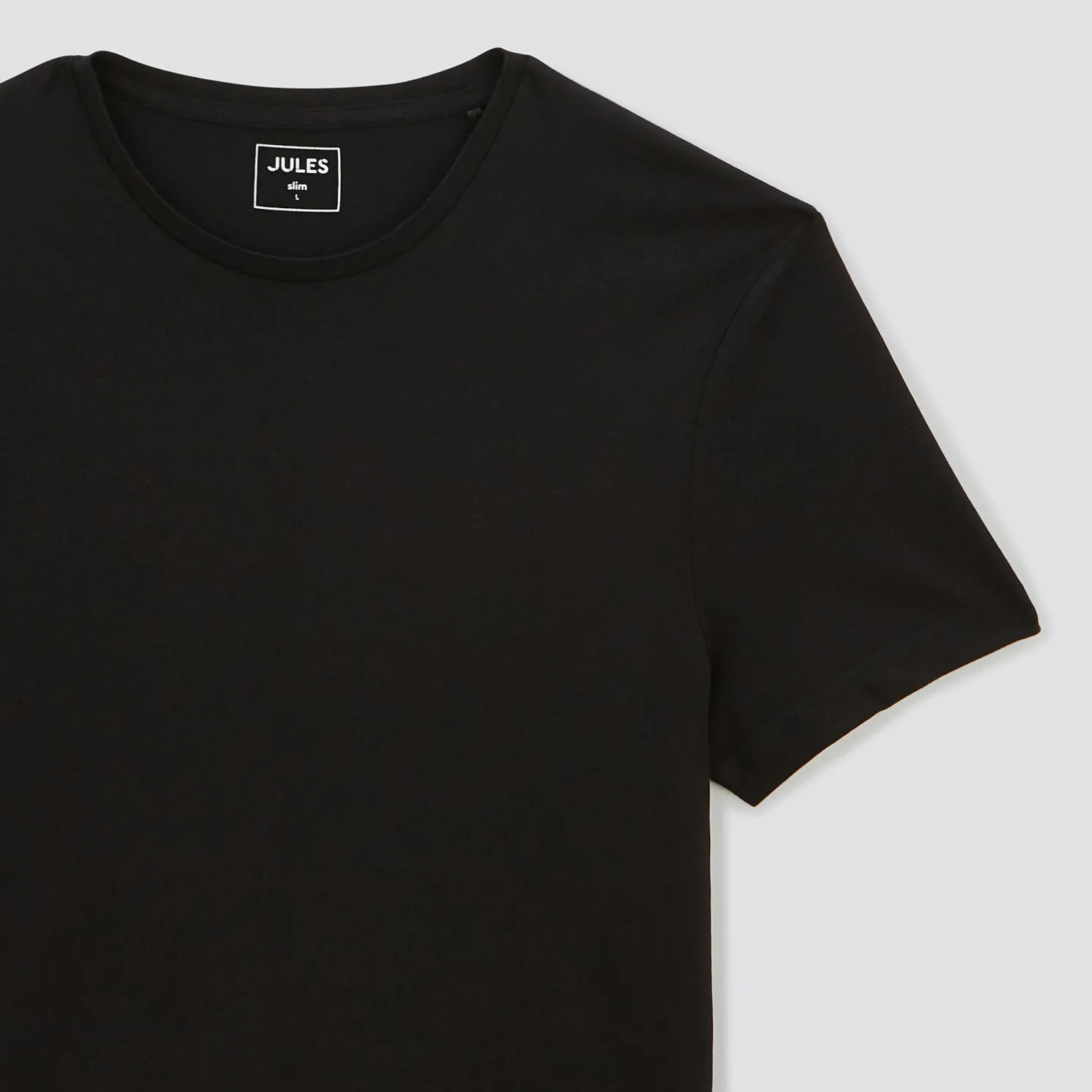 Basic T-shirt met ronde hals