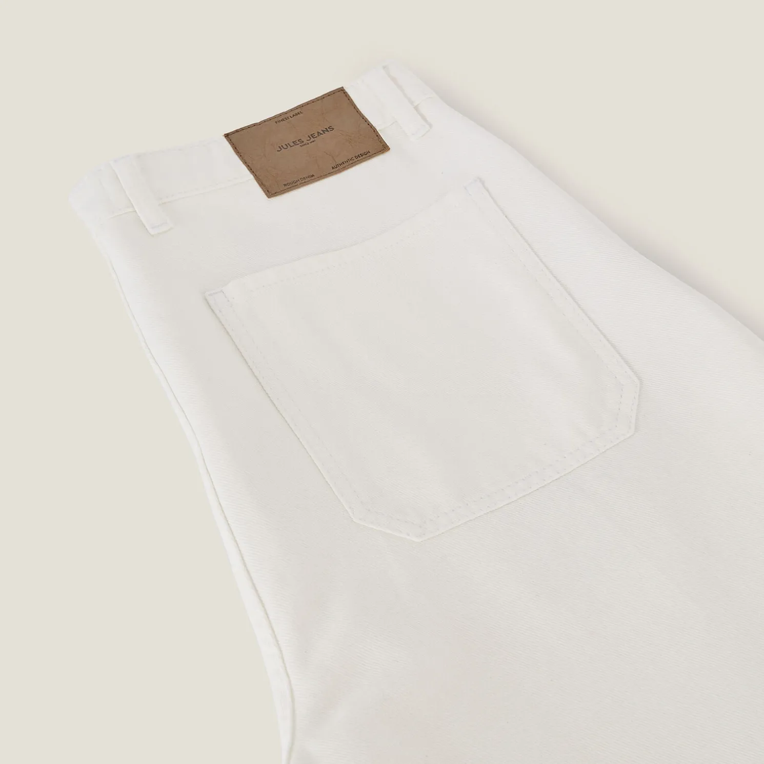 Bermuda in denim met loose snit