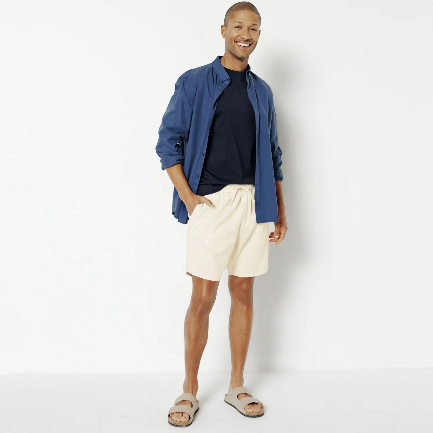 Bermuda met elastische taille