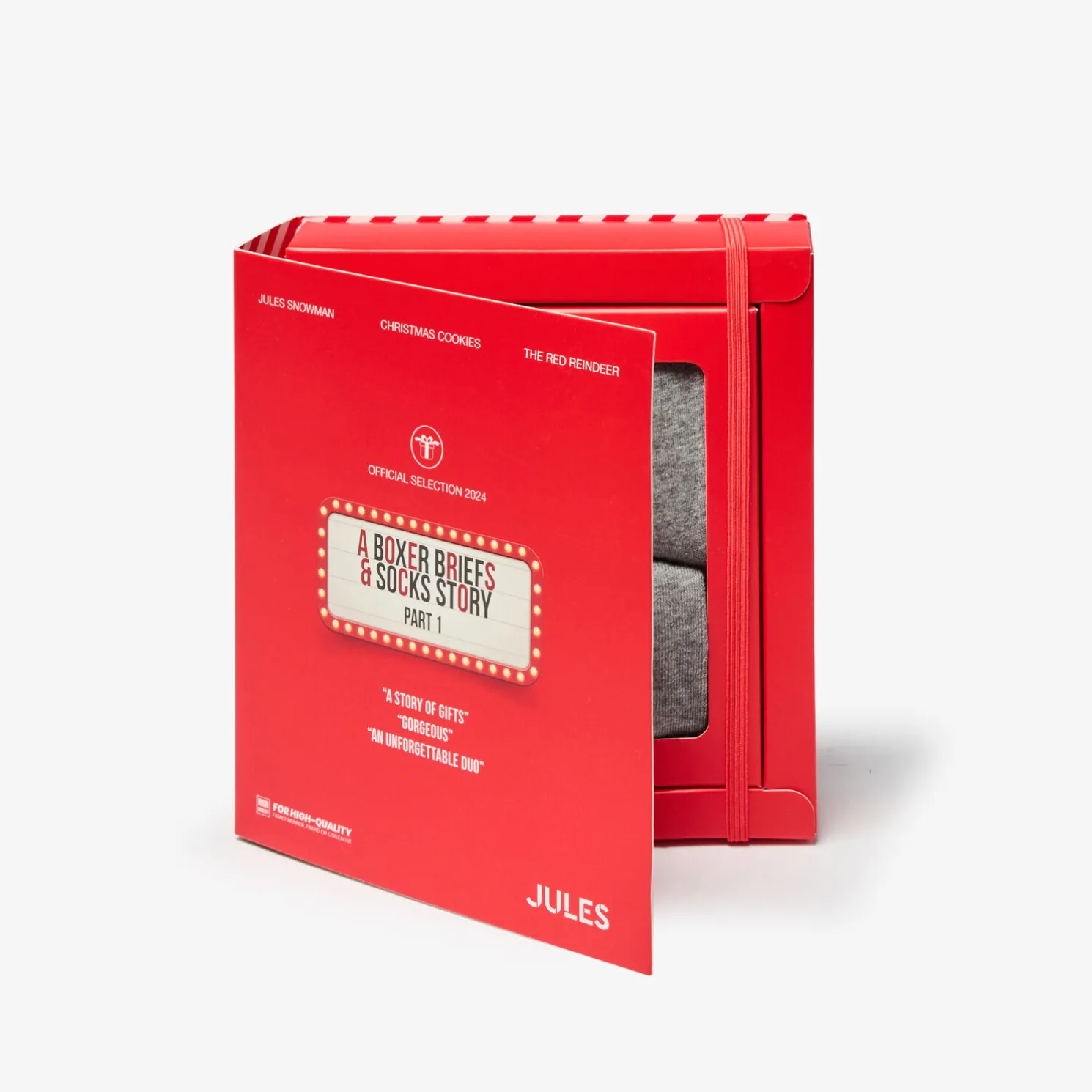 Box engelse versie met boxer en fantasiesokken