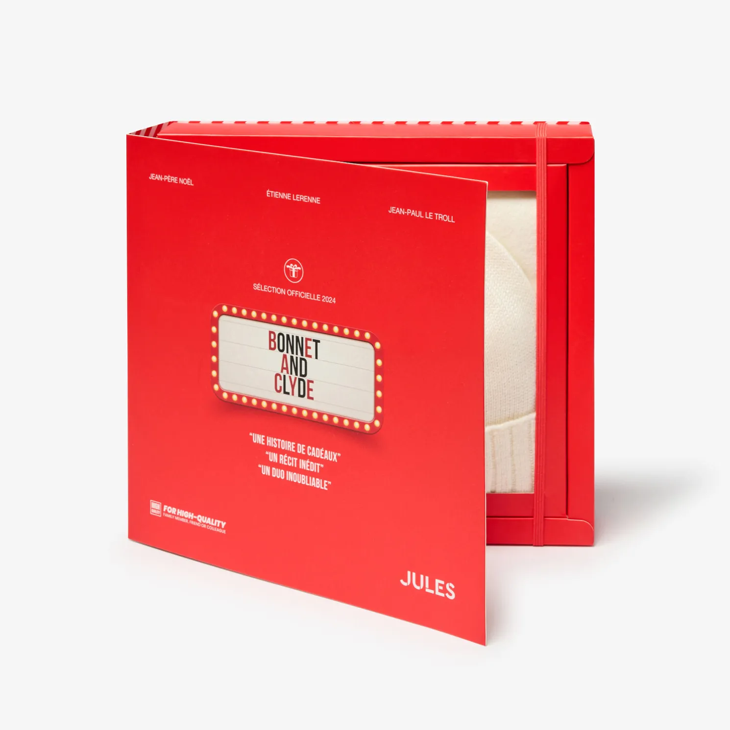 Box met muts en sjaal