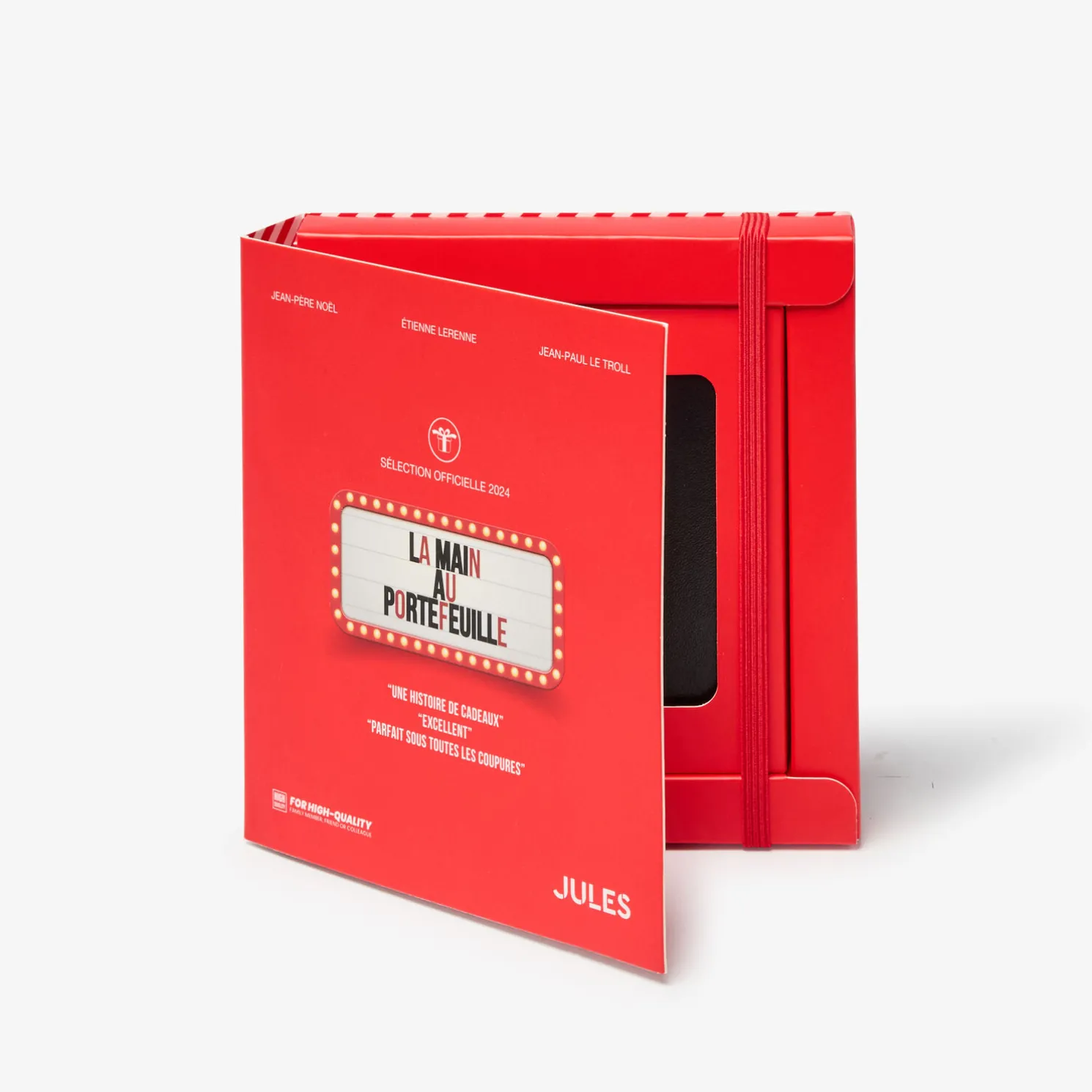 Box met portefeuille