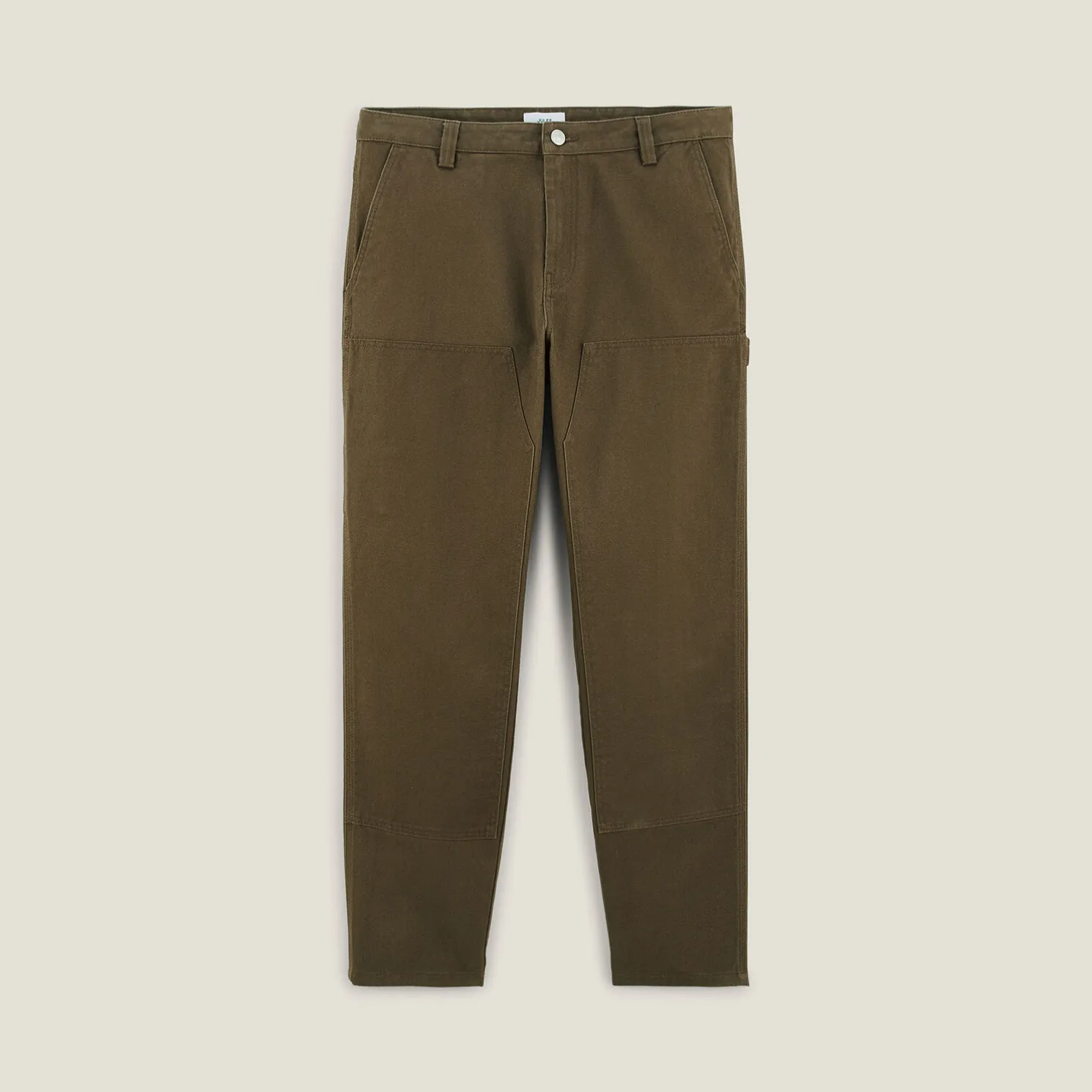 Brede broek met cut-out details