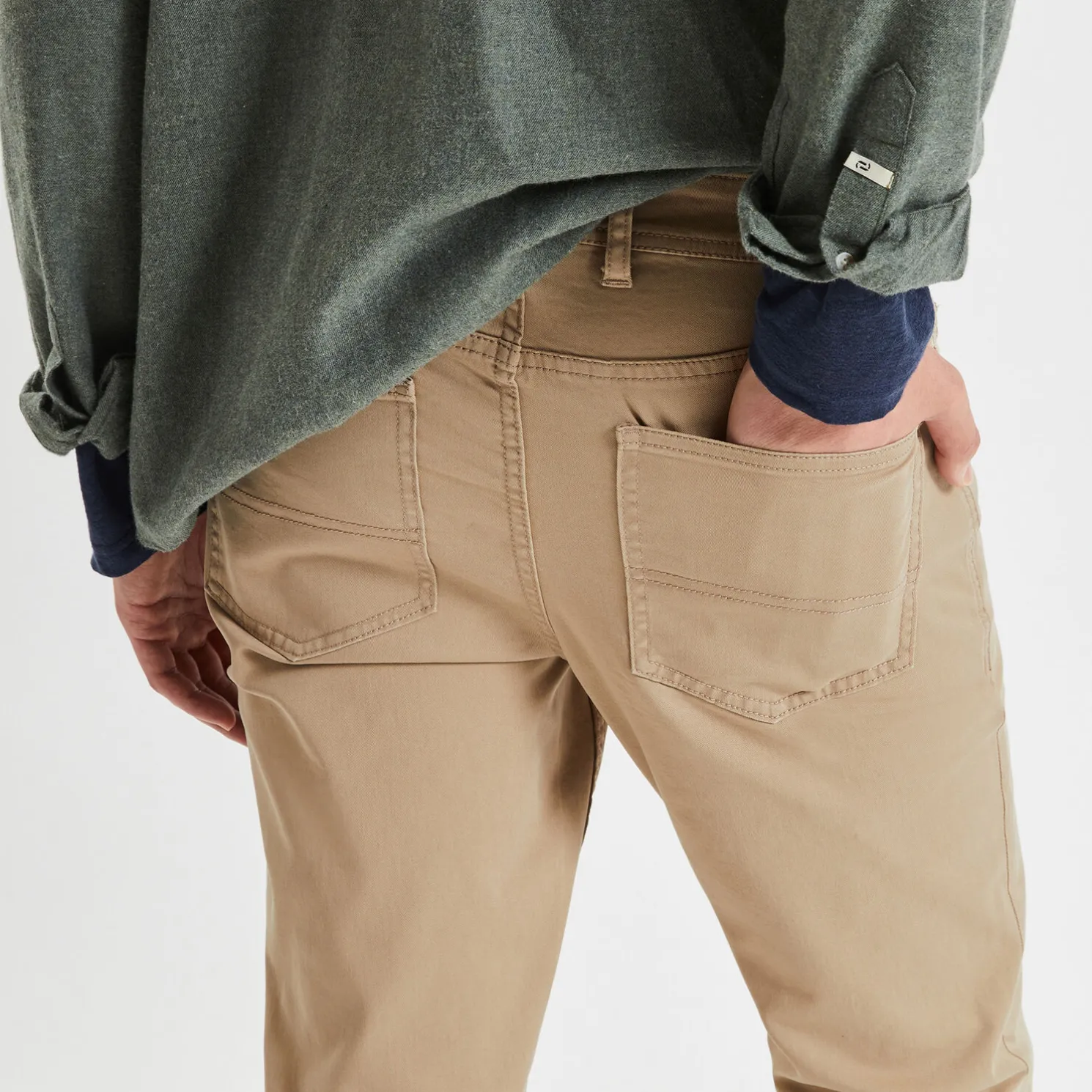 Broek met 5 zakken, Made in Francen