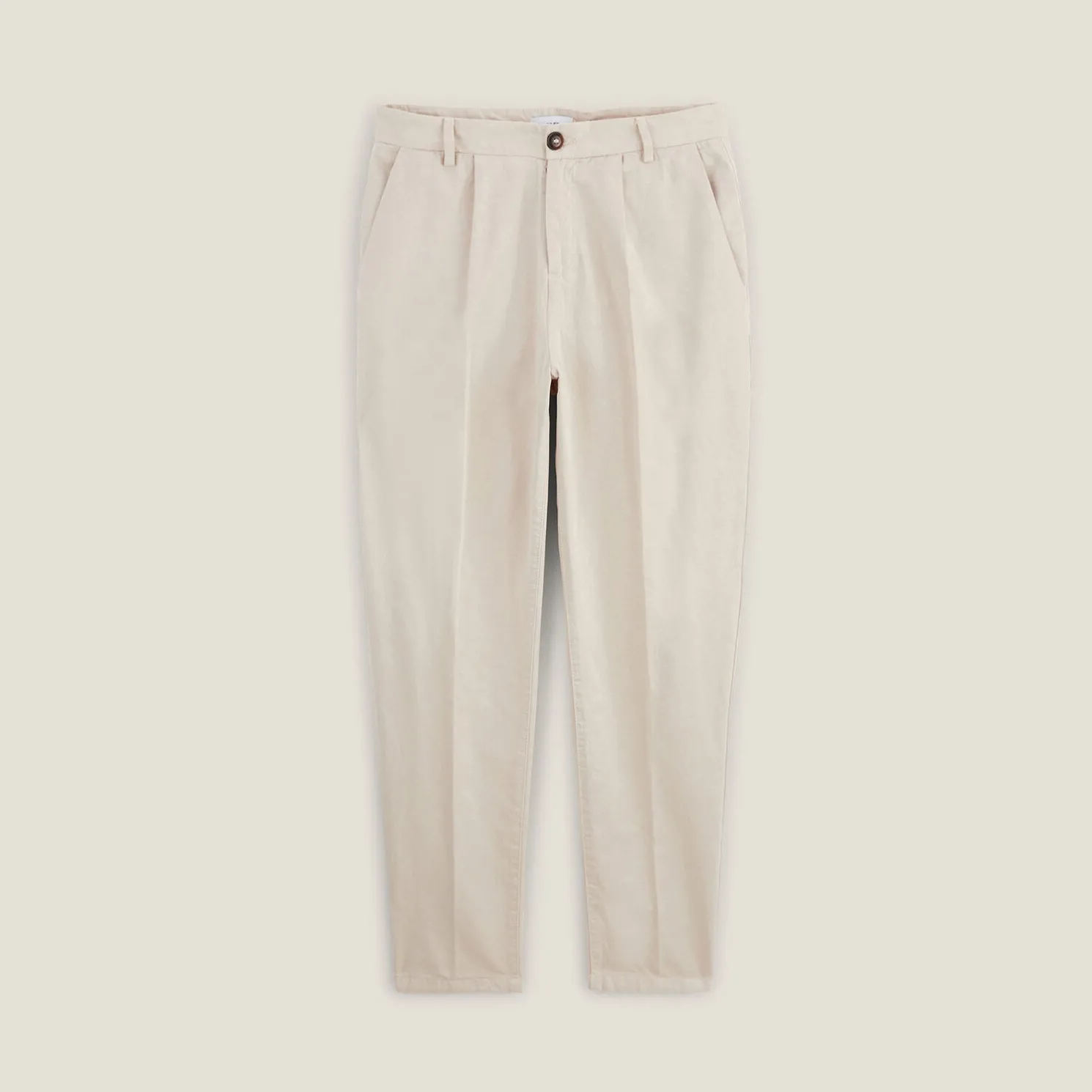 Broek met rechte pijpen