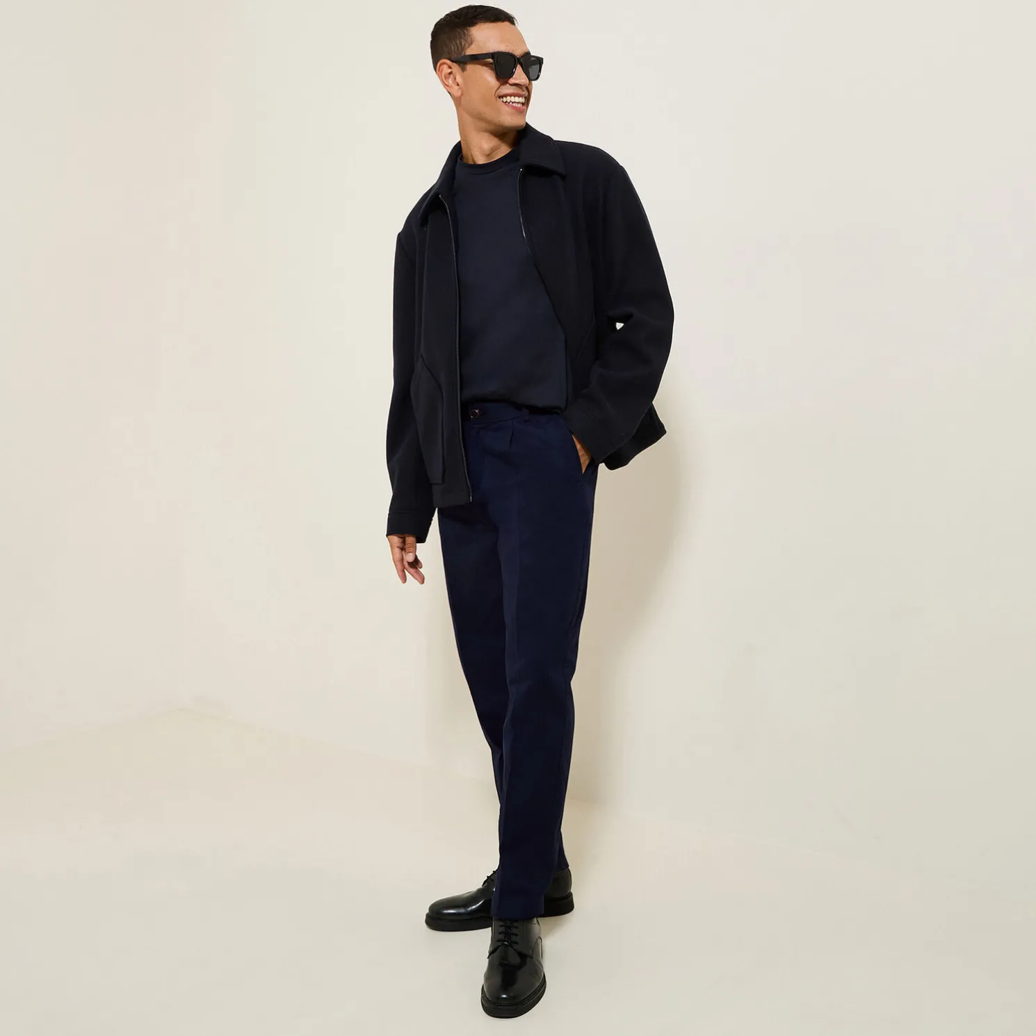 Broek met rechte pijpen