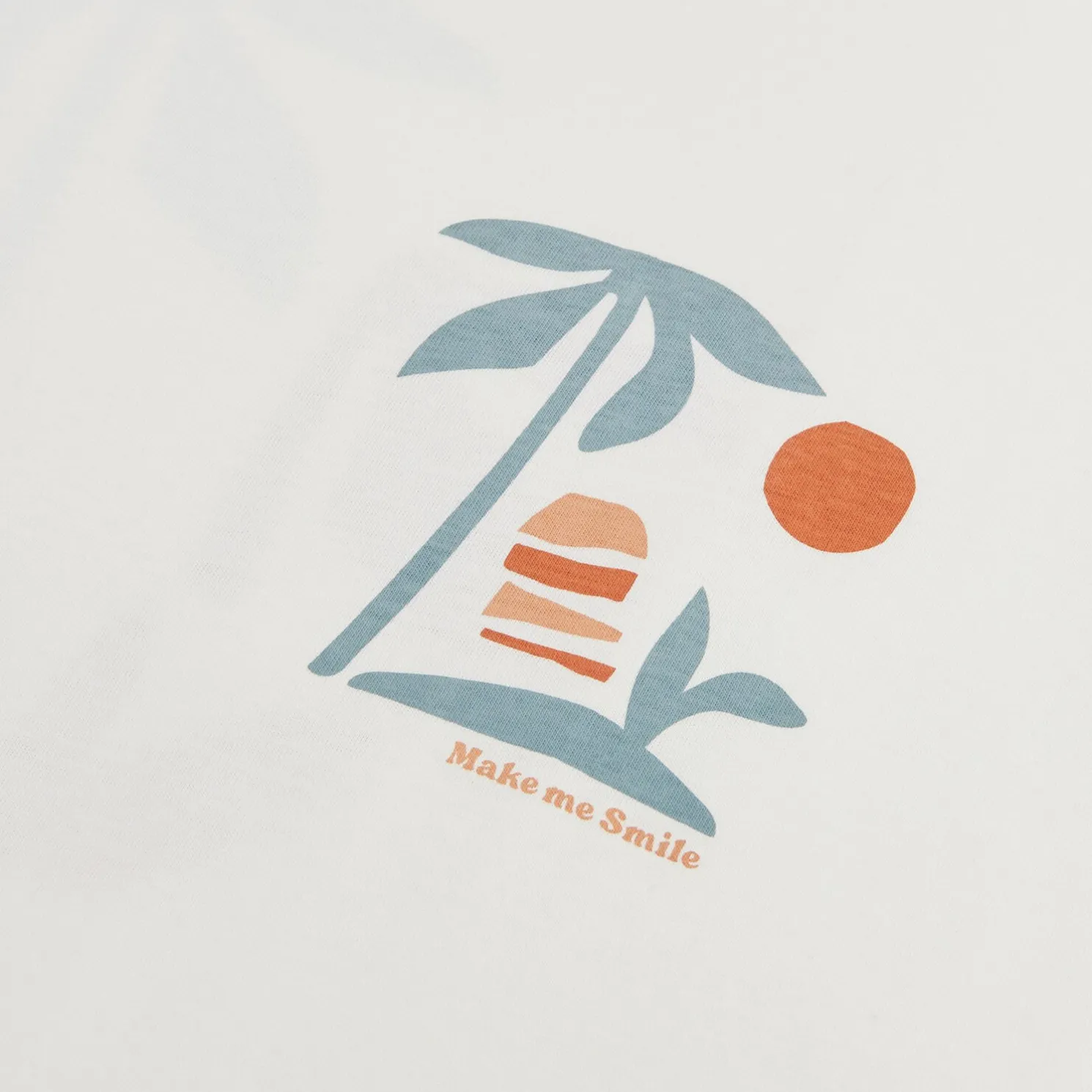 Comfortabel mouwloos shirt met print op voor-en ac