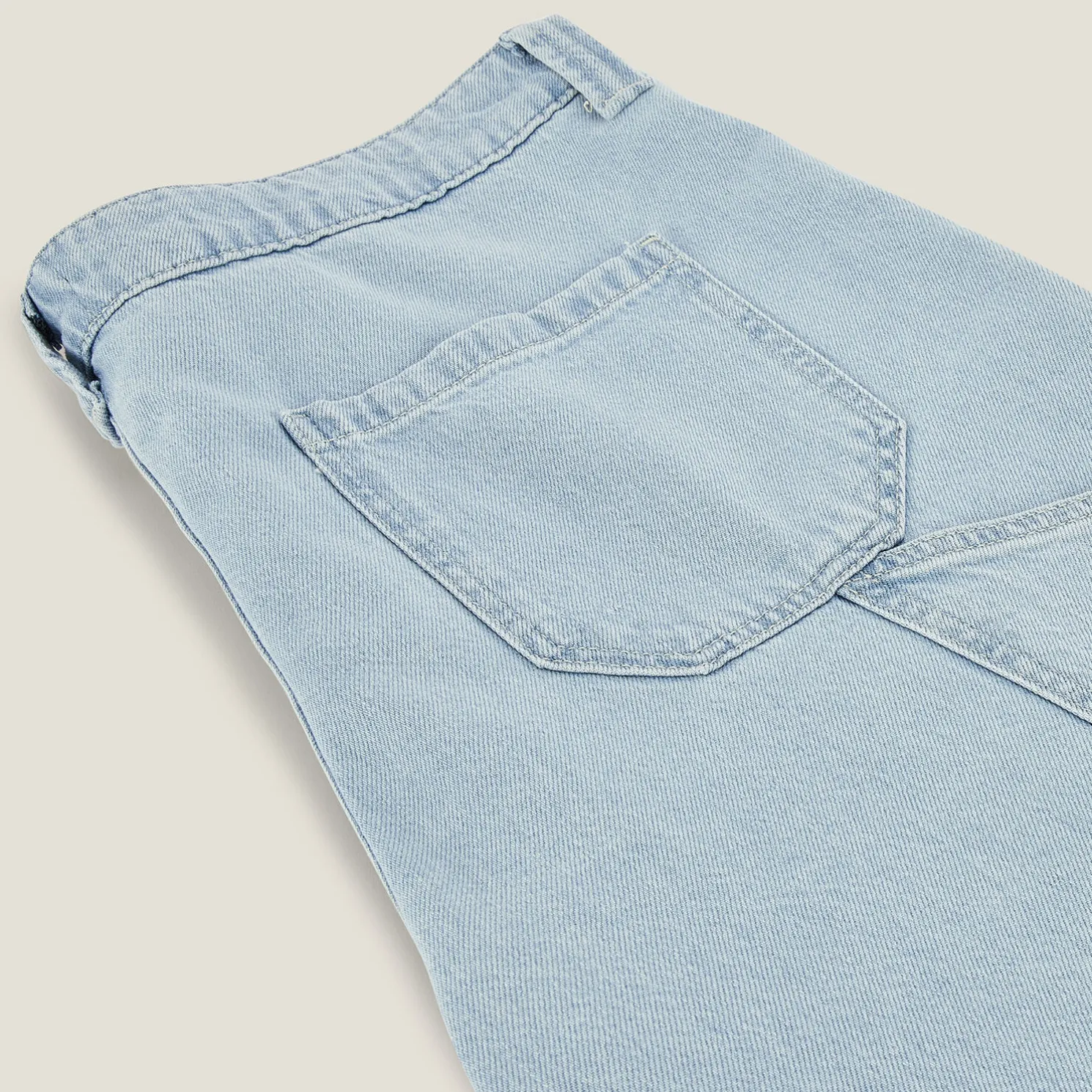 Denim bermuda