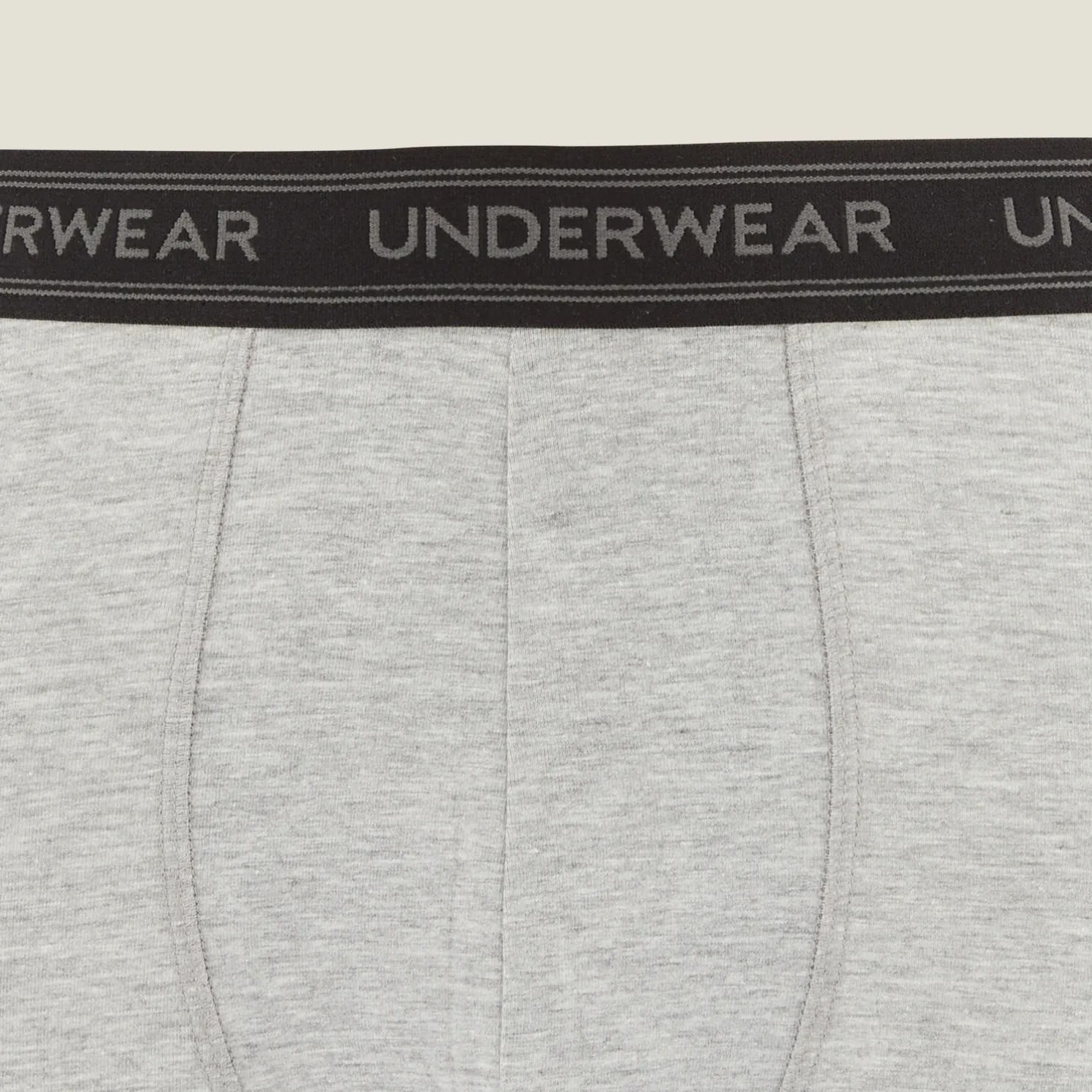 Effen boxer in biokatoen