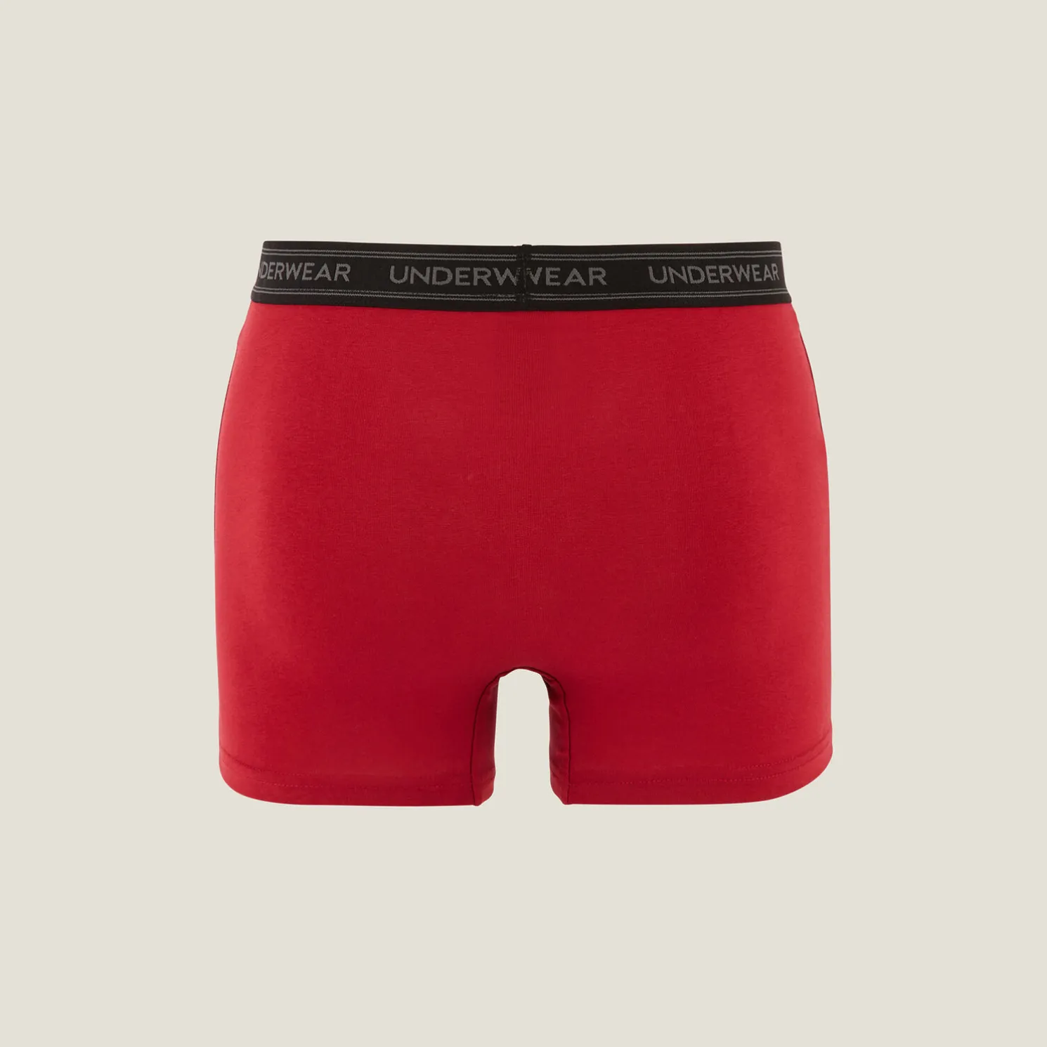 Effen boxer in biokatoen