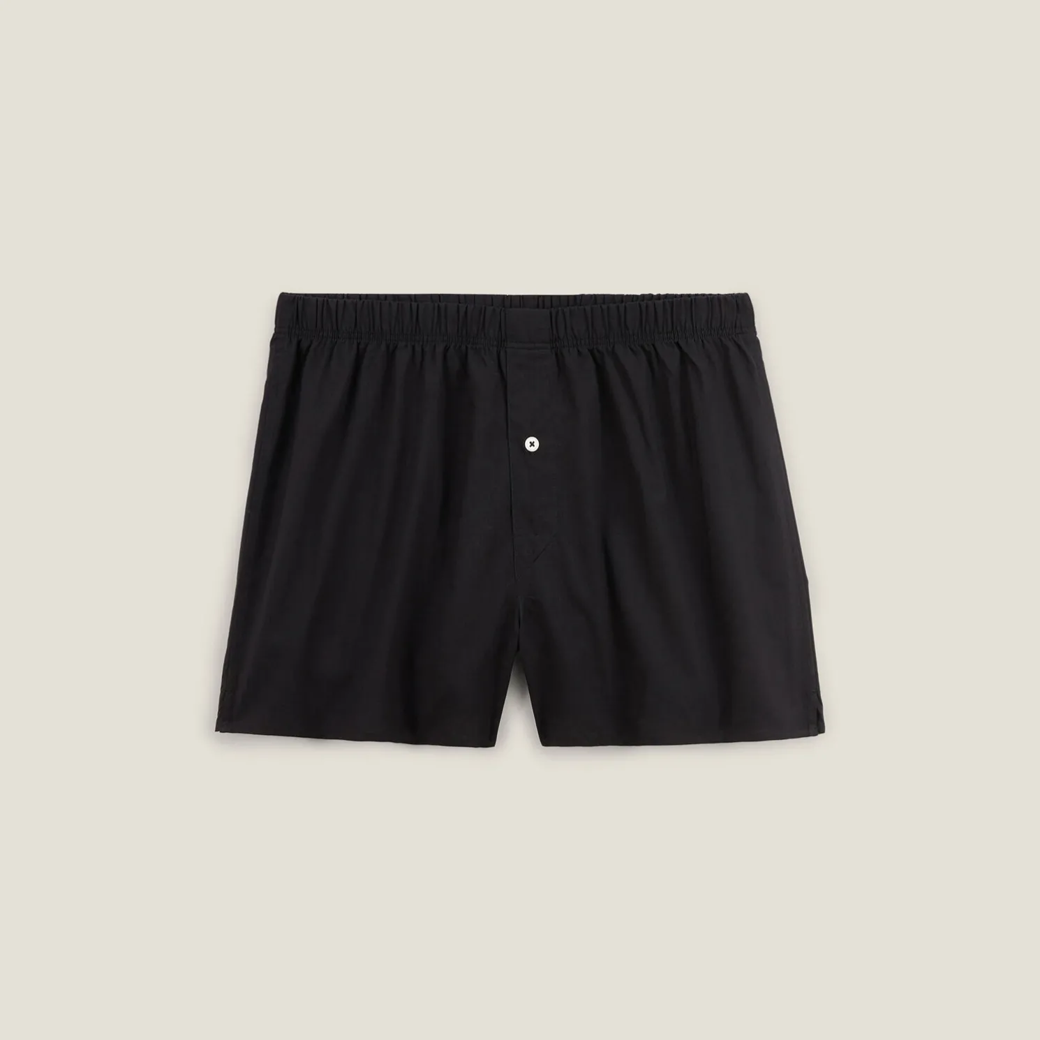 Effen boxershort in biokatoen