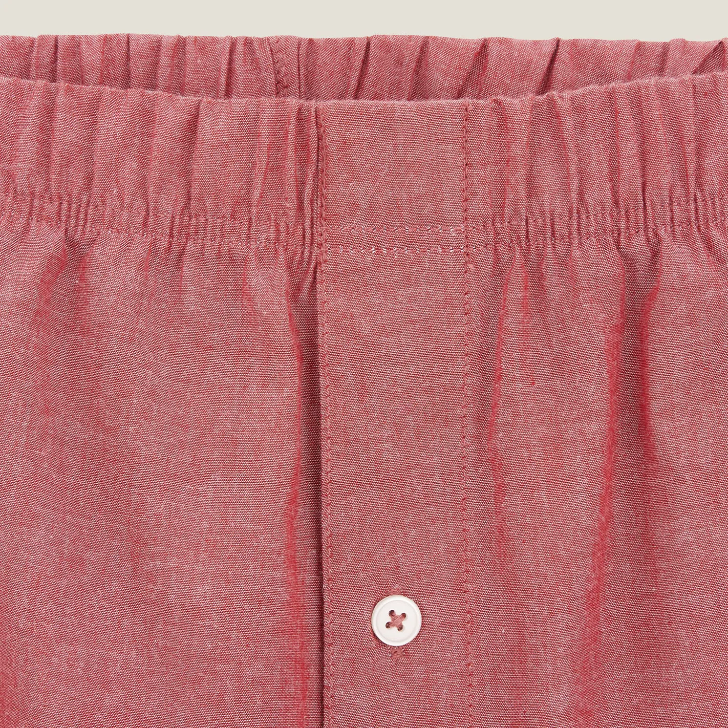 Effen boxershort in biokatoen