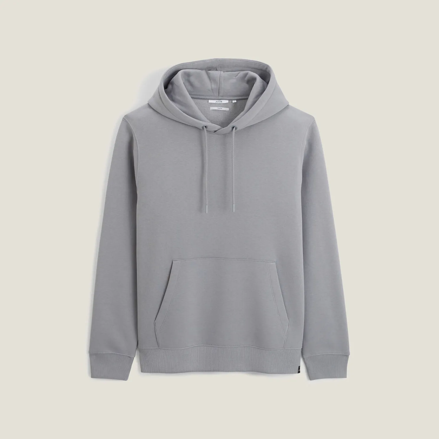 Effen sweater met kap