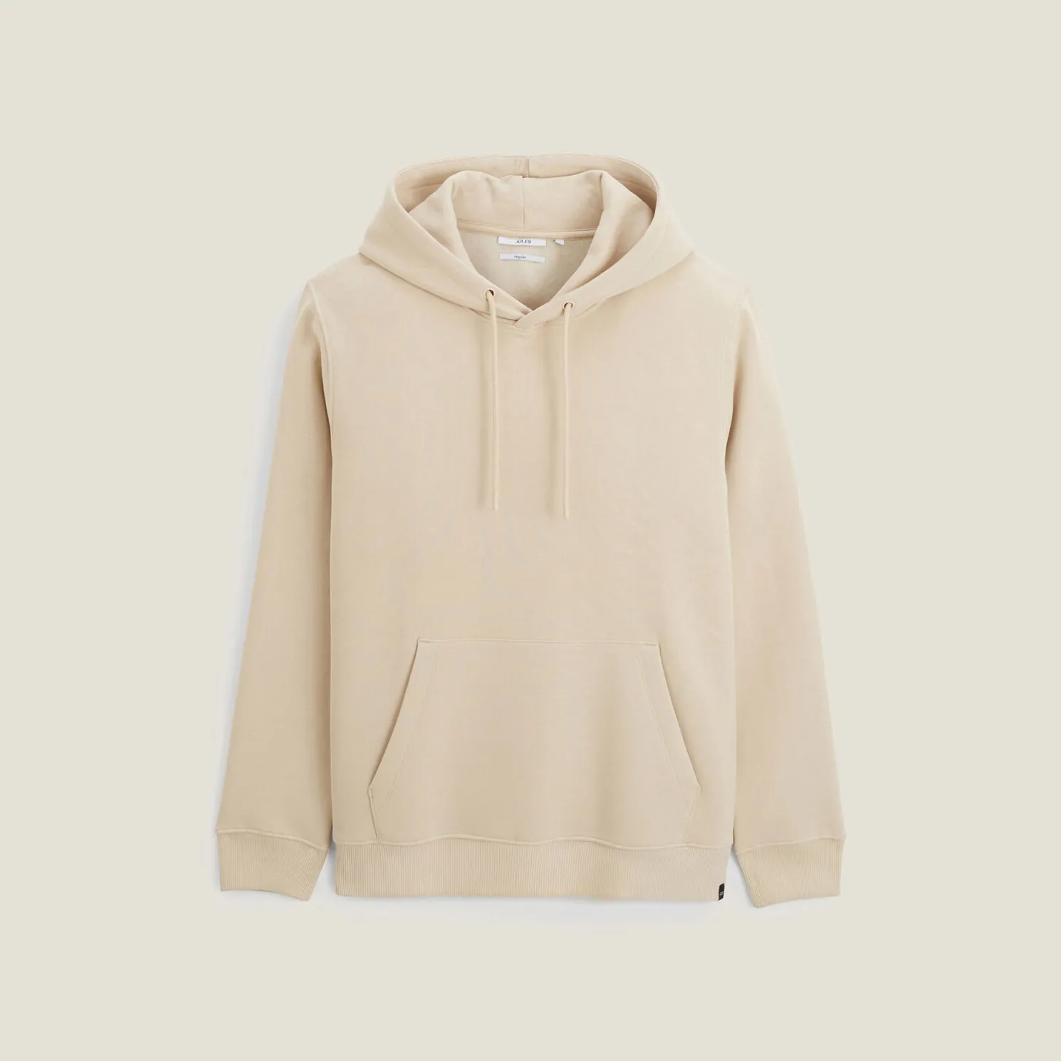 Effen sweater met kap