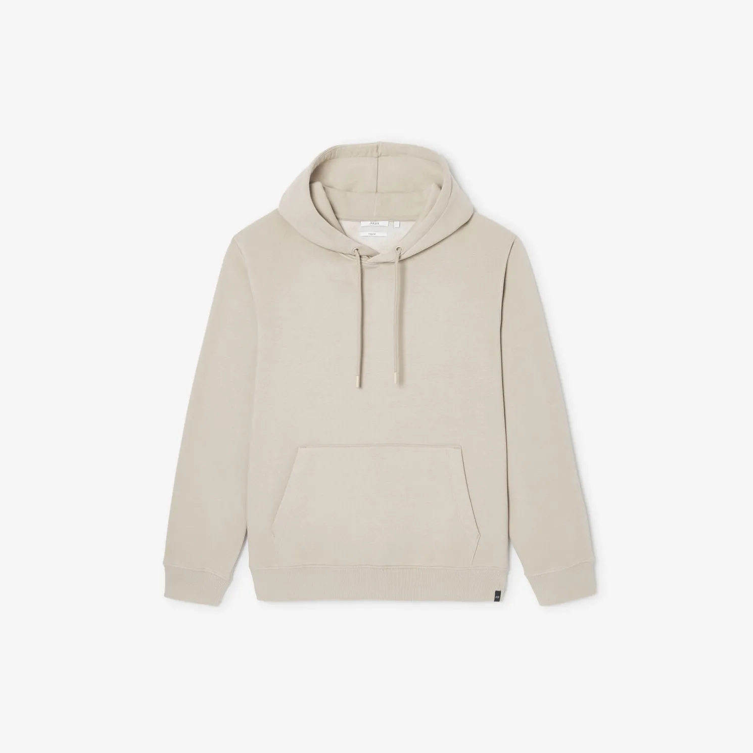 Effen sweater met kap