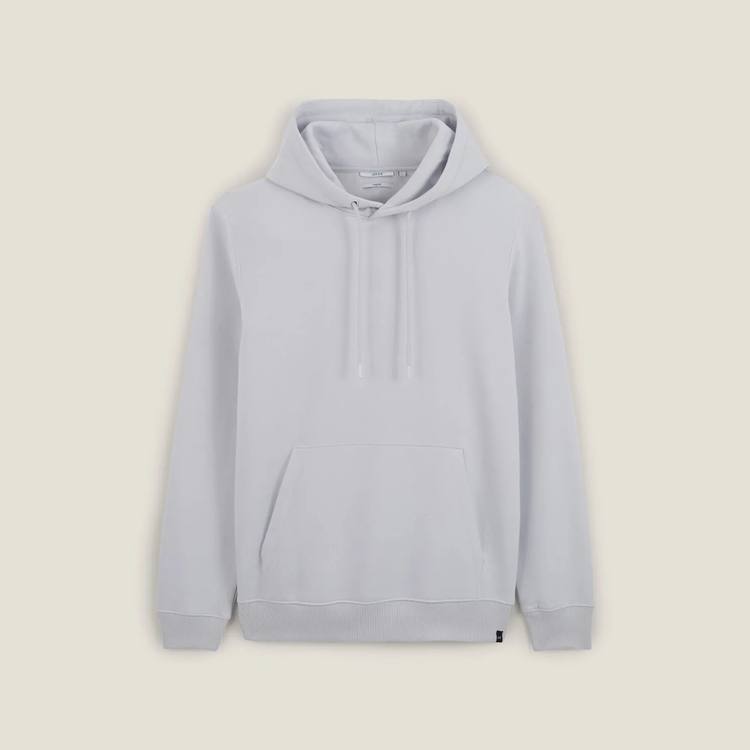 Effen sweater met kap