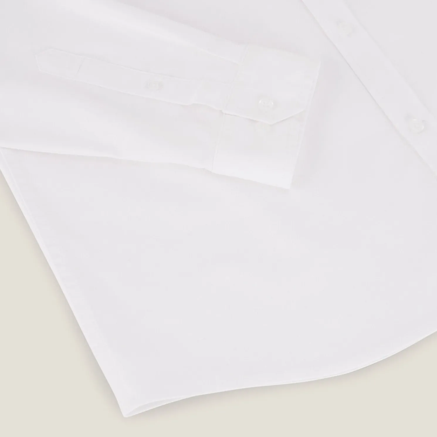 Elastaan overhemd in Oxford katoen