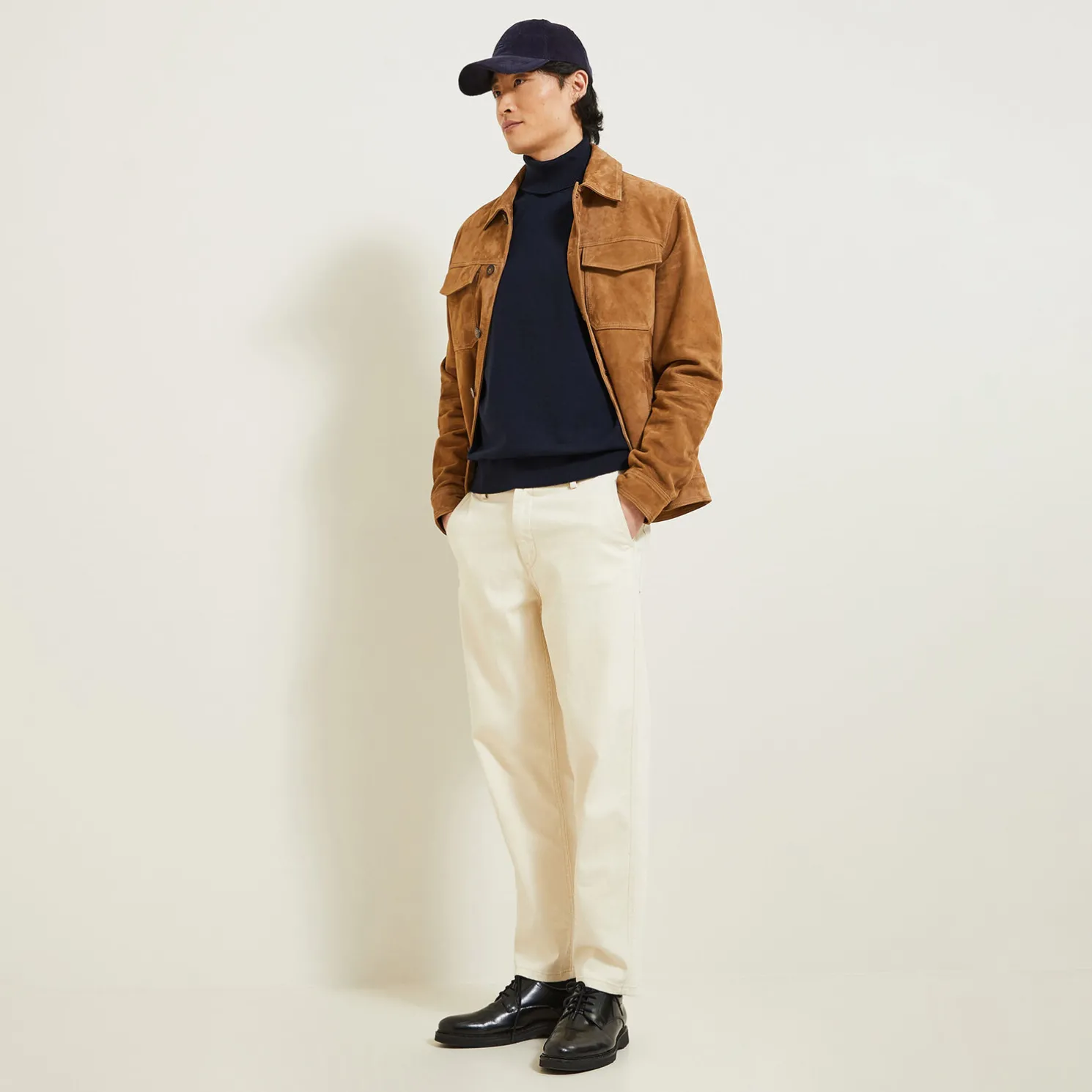 Essentiële trui met rolkraag