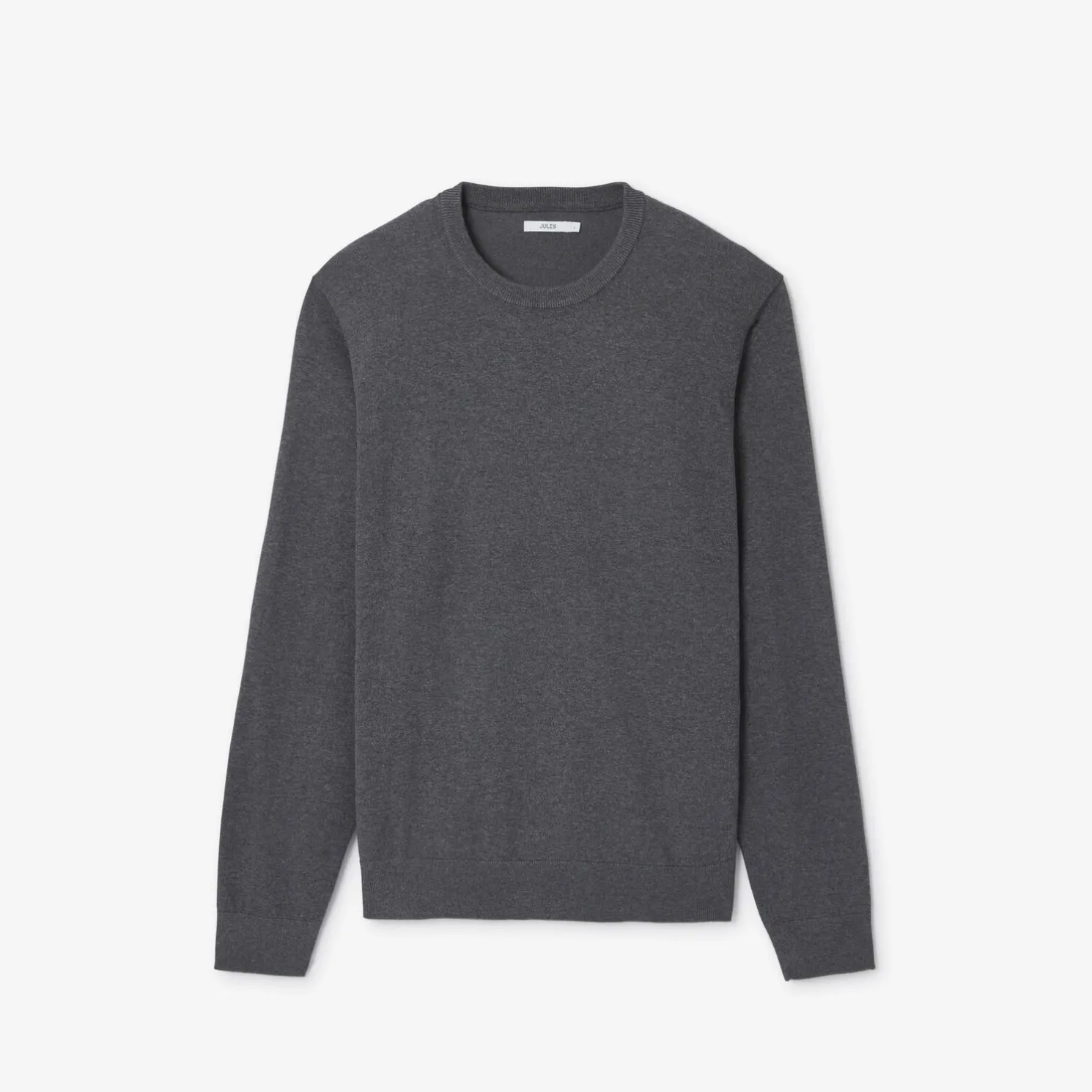 Essentiële trui met ronde hals