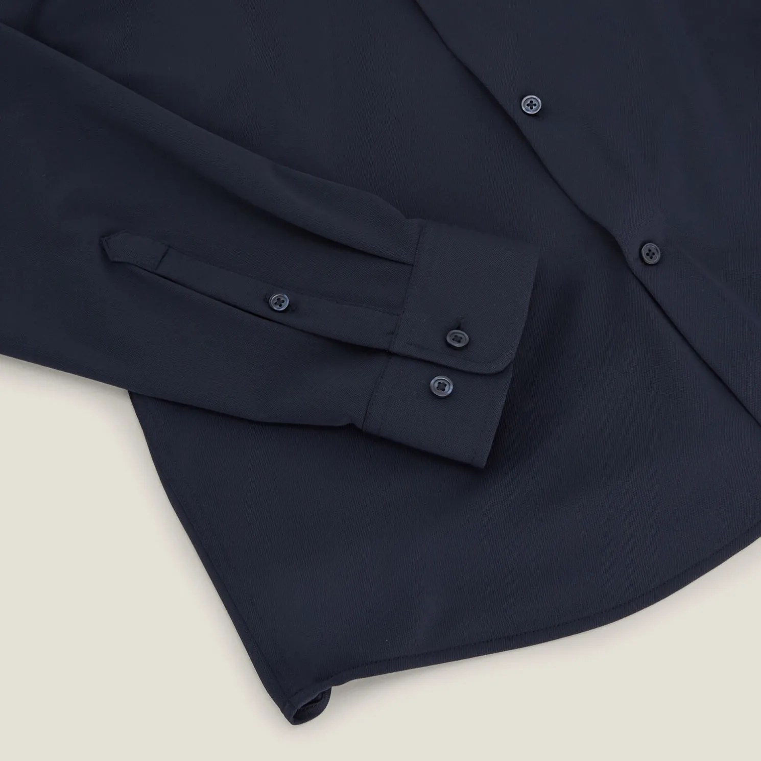 Extra slim fit polyamide elastaan overhemd