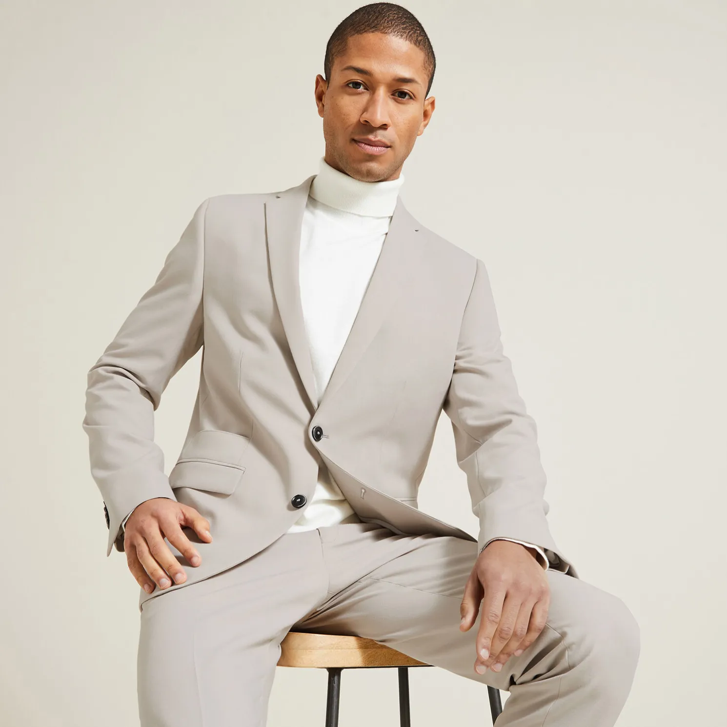 Extraslim bi-stretch kostuumvest