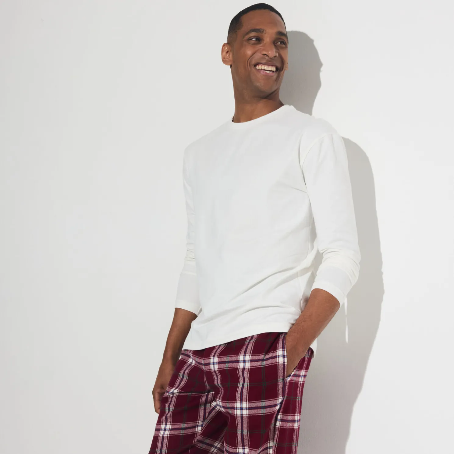 Geschenkbox Engelse versie flanellen pyjamaset