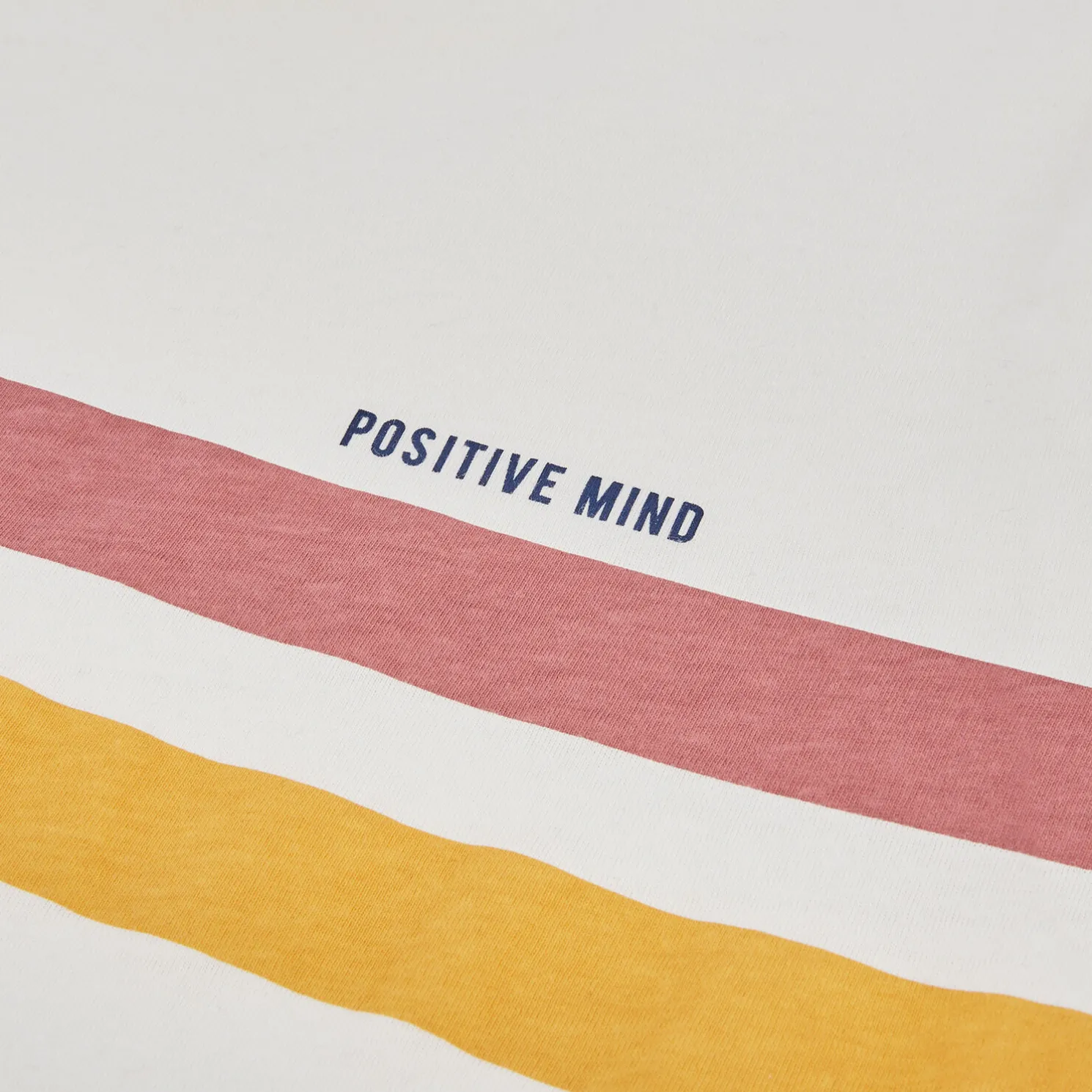 Gestreept T-shirt met print