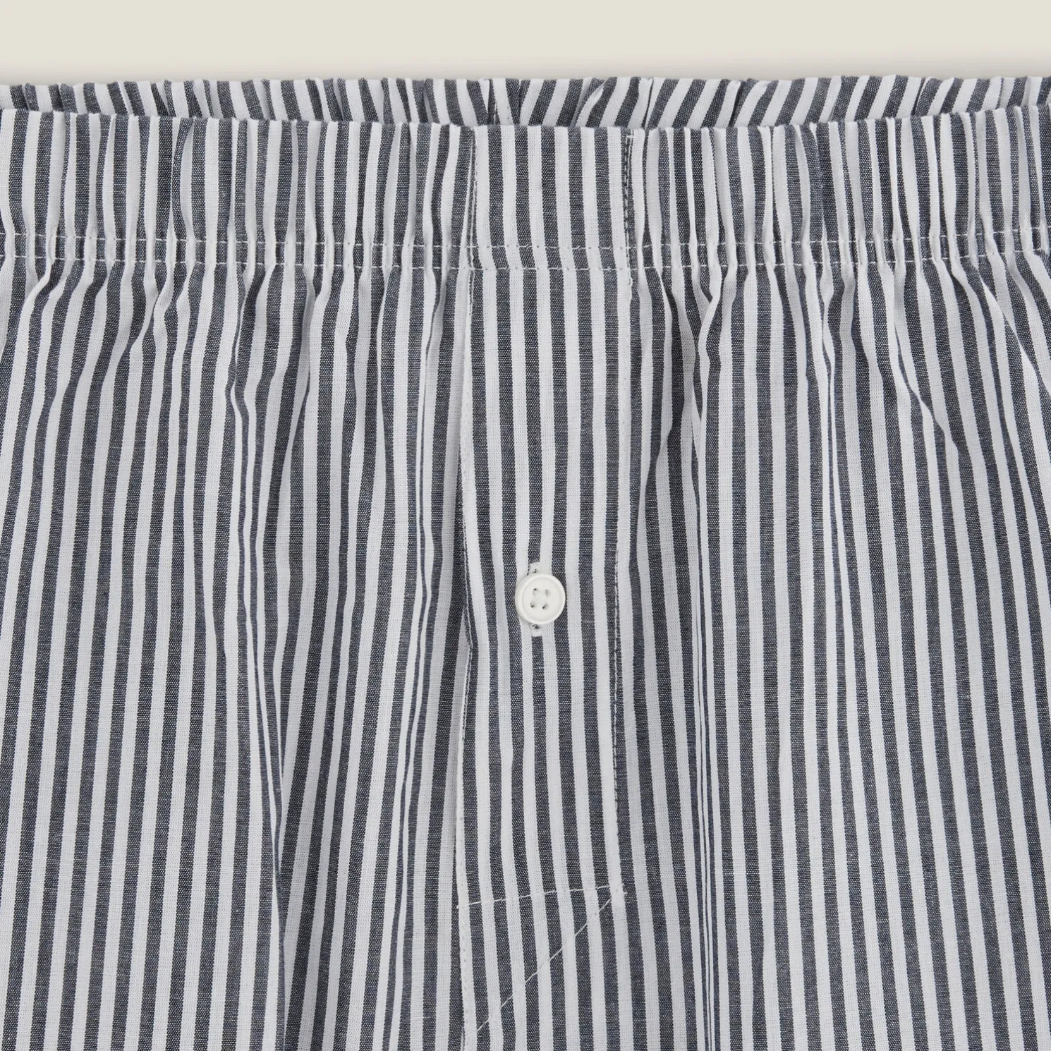 Gestreepte boxershort in biokatoen