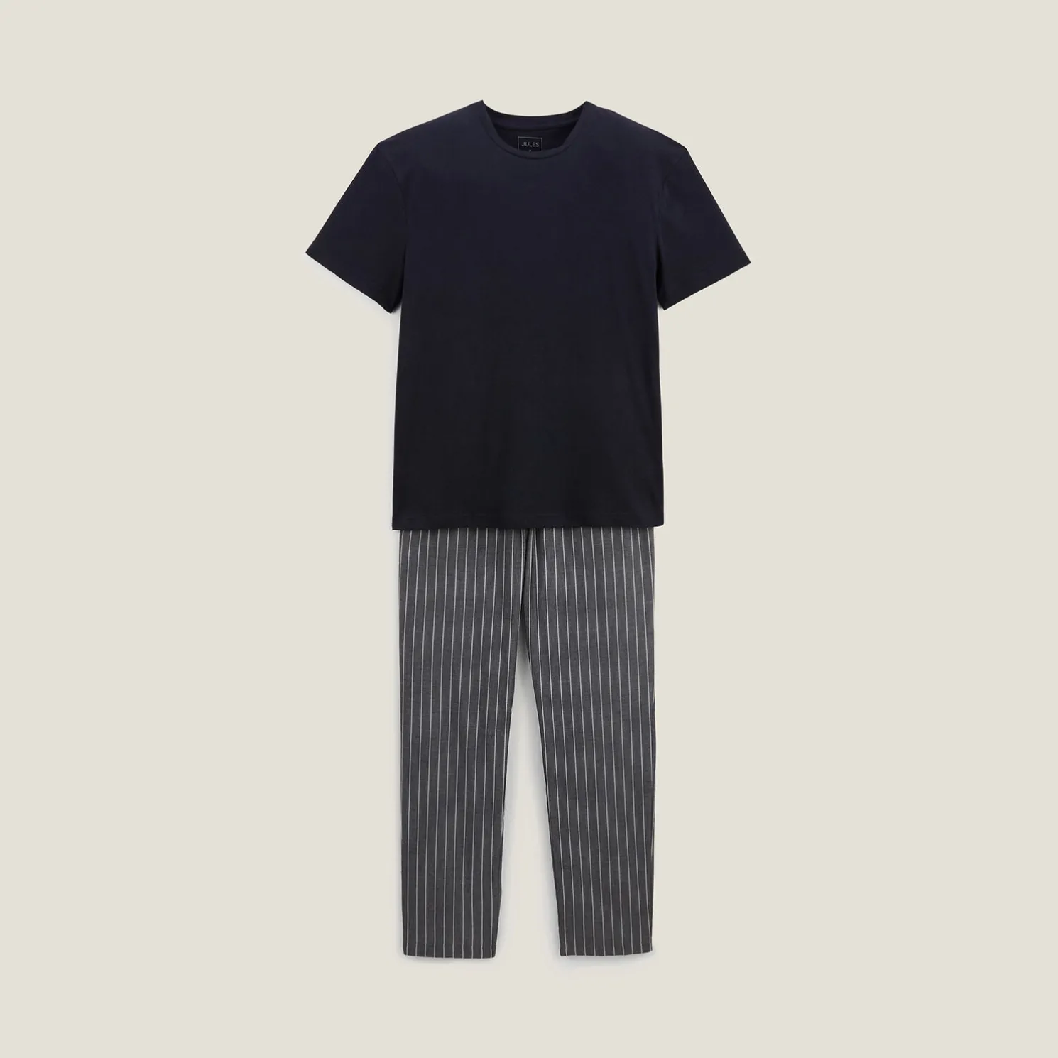 Gestreepte pyjamaset