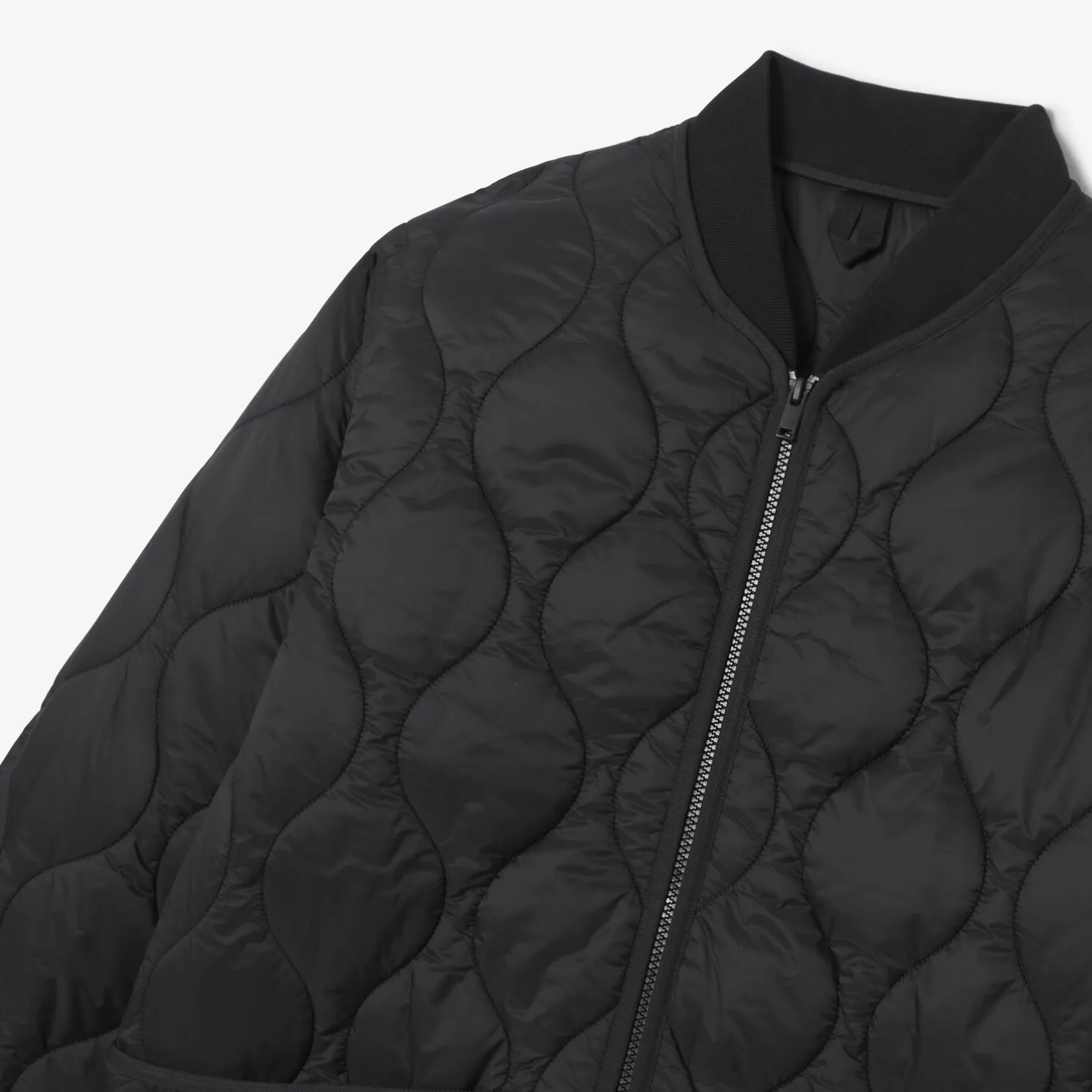 Gewatteerd jack voor het tussenseizoen