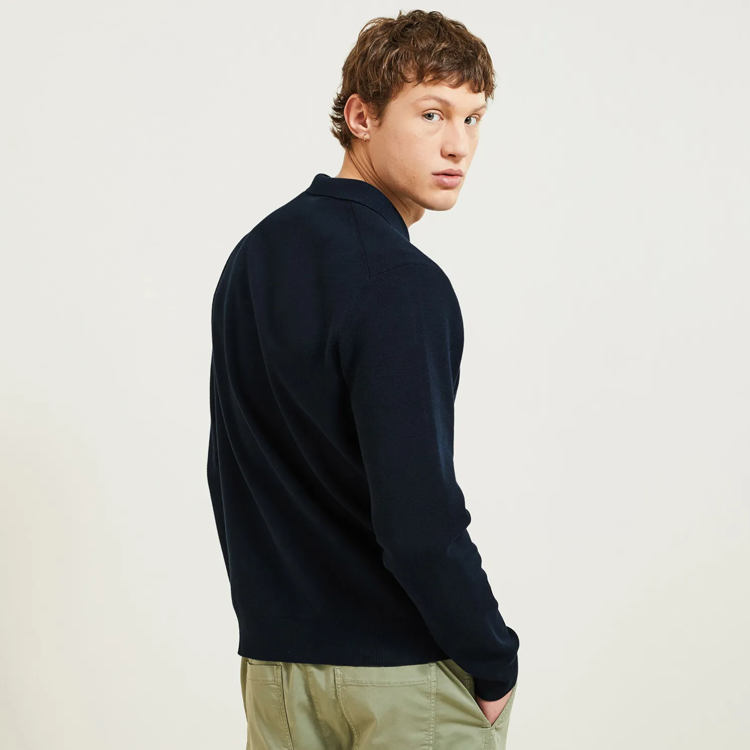 Giletvestje met hemdskraag