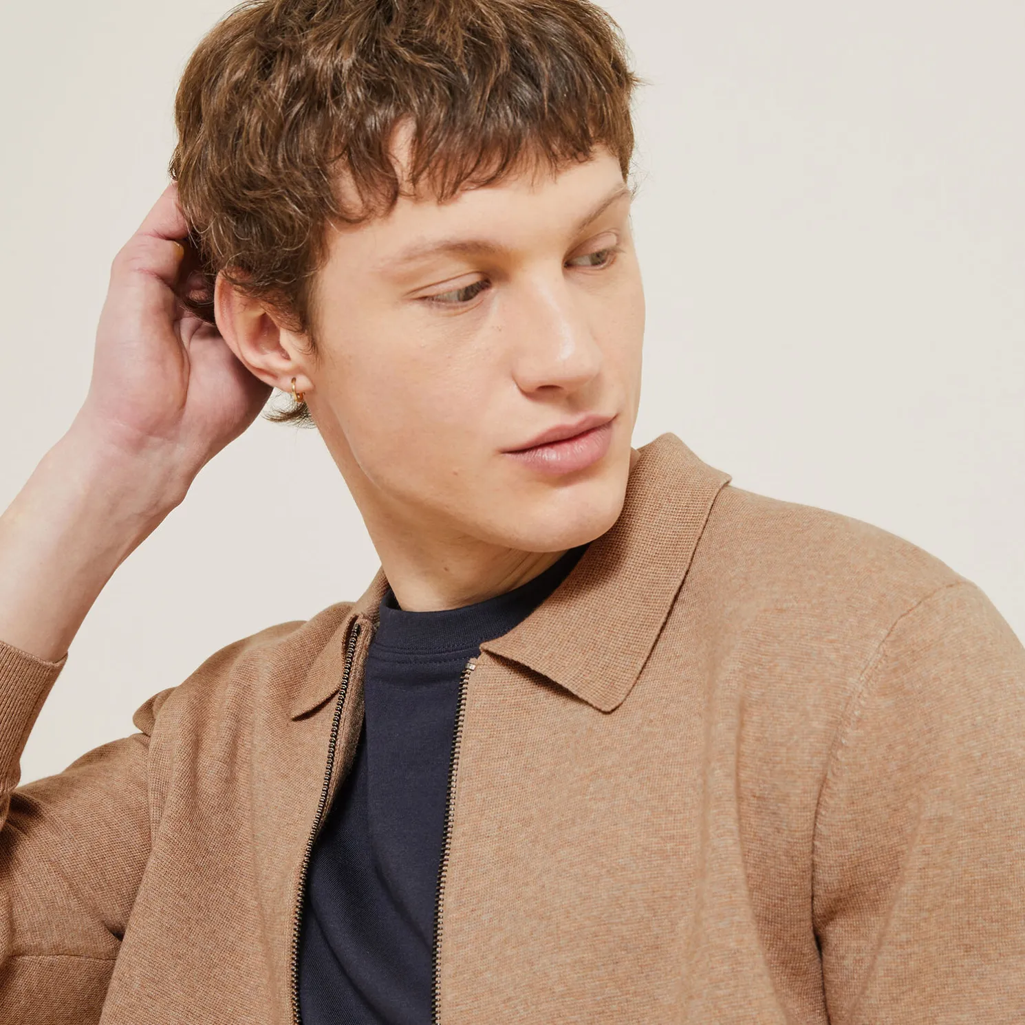 Giletvestje met hemdskraag