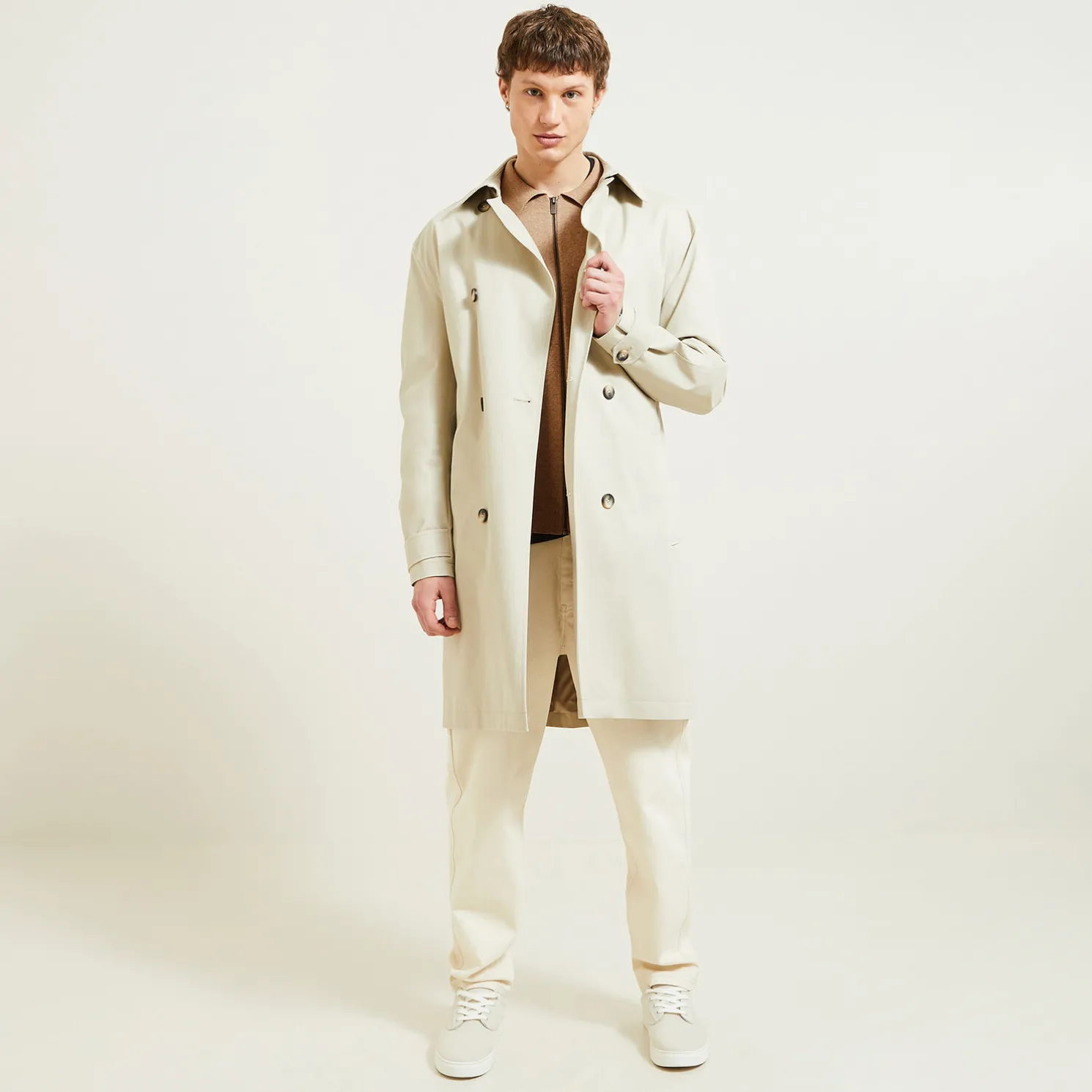 Giletvestje met hemdskraag