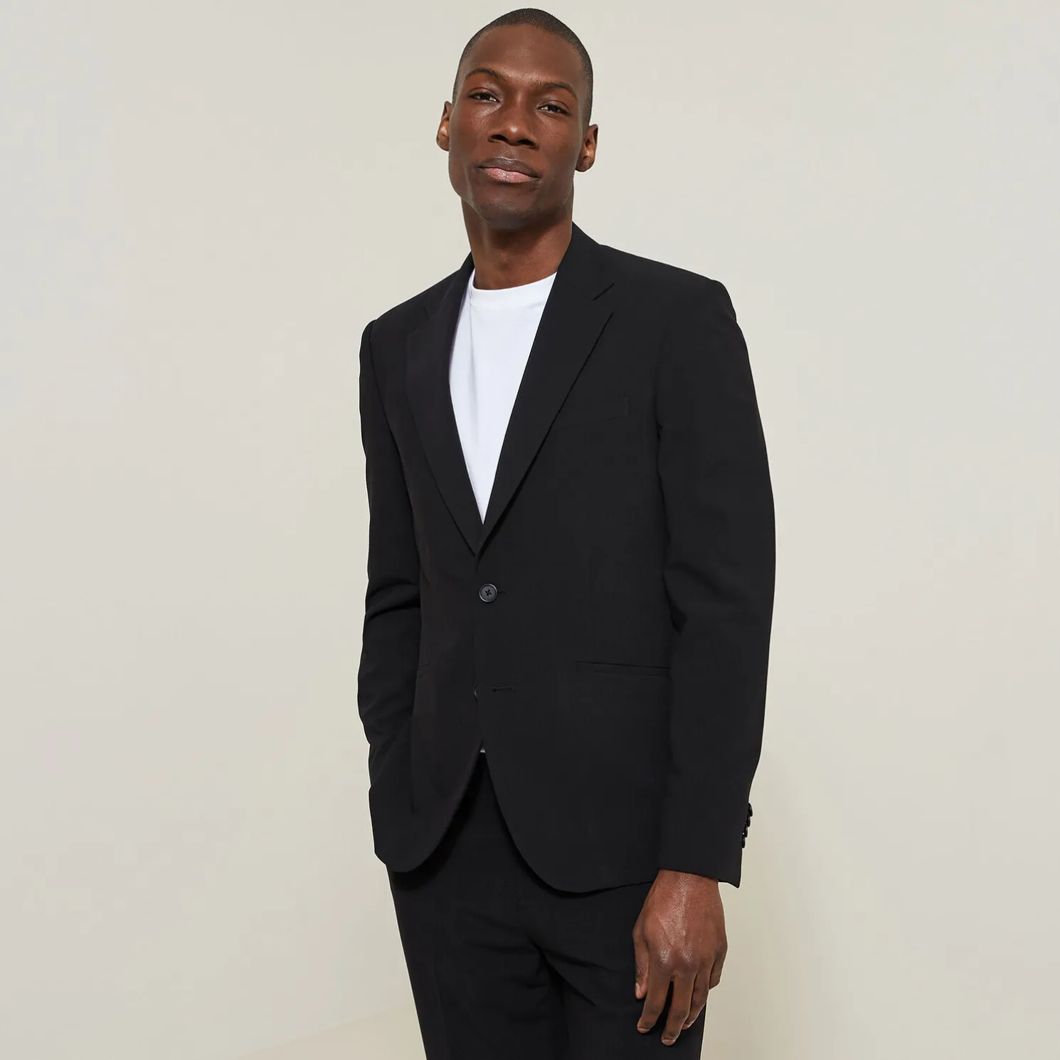 Het pakket comfortabel kostuum - Zwart