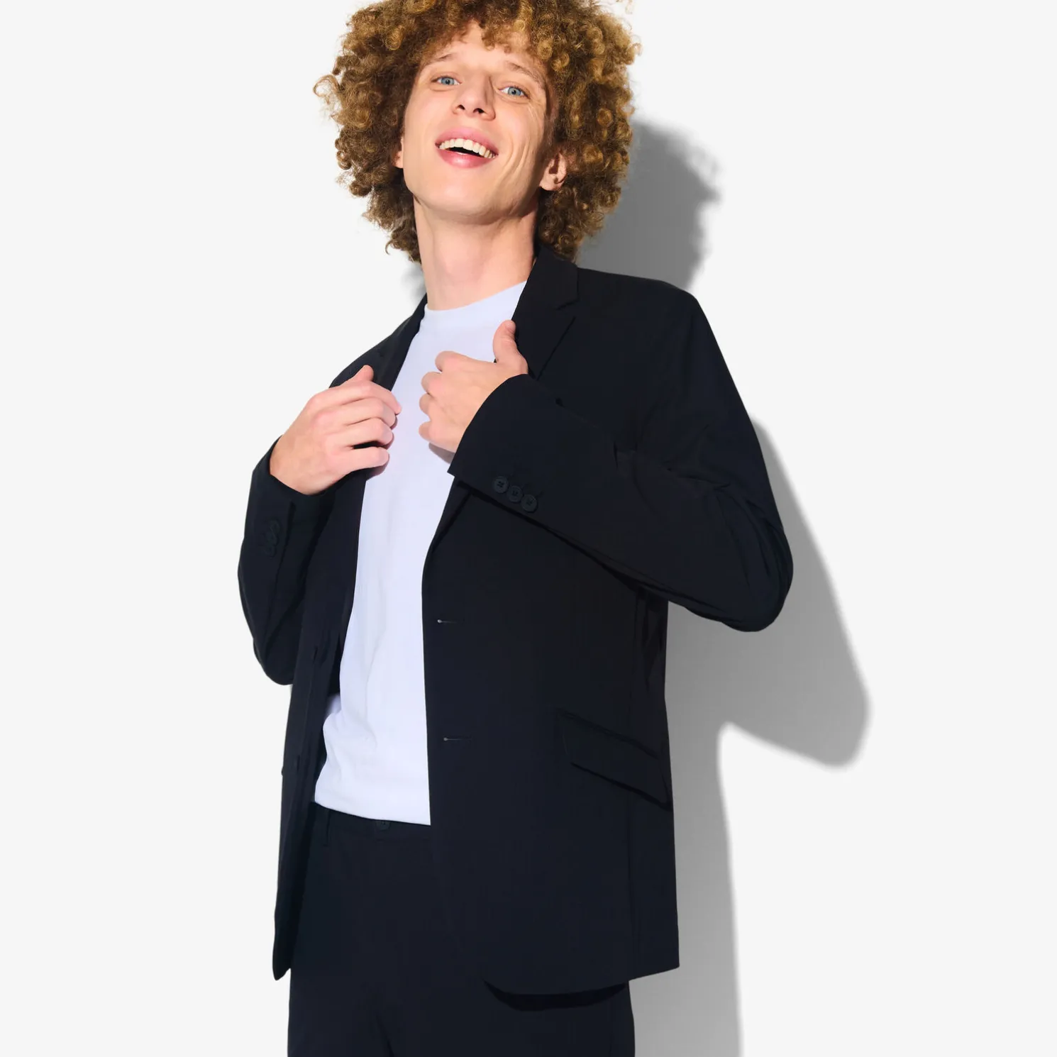 Het pakket slim kostuum // Zwart