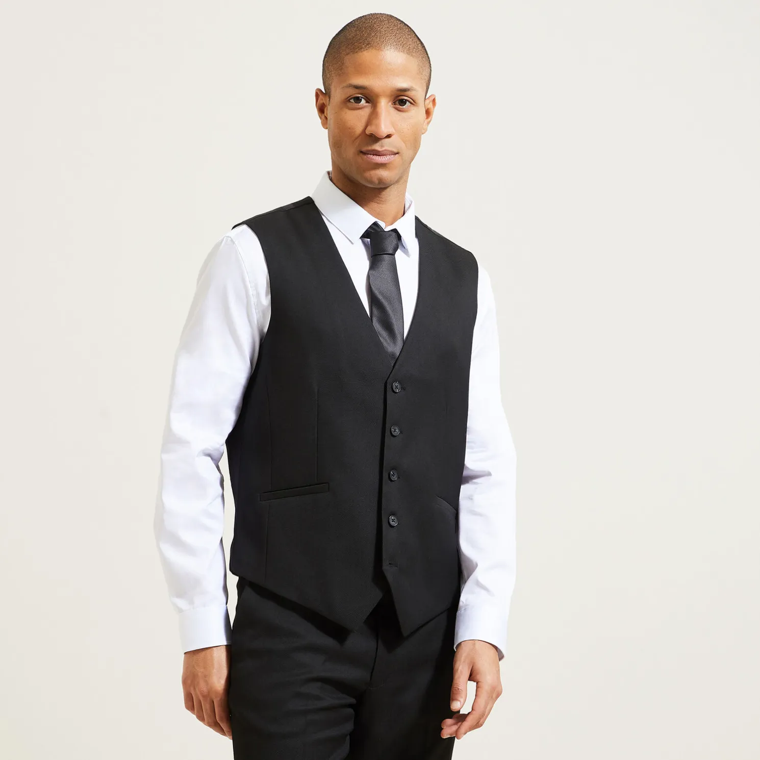 Het pakket slim kostuum - Noir