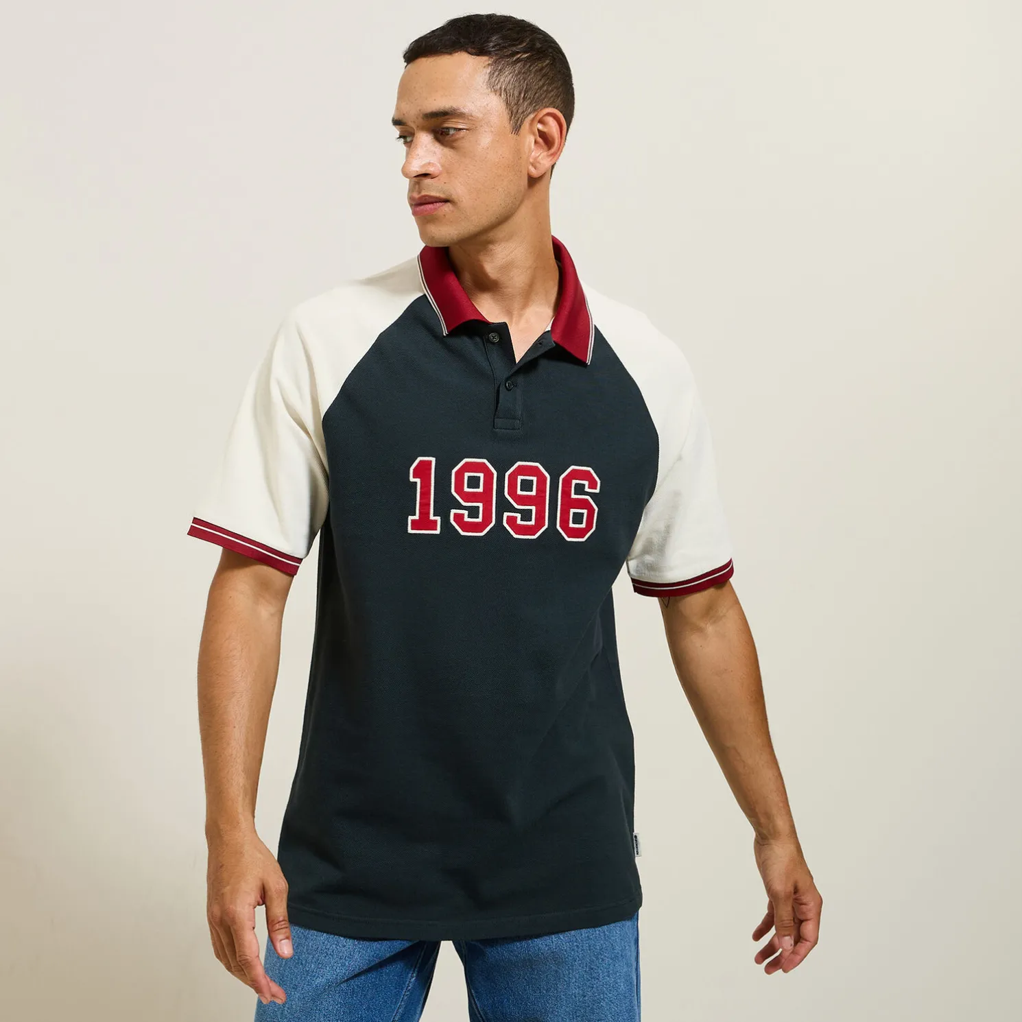 Iconische polo 1996 met korte mouwen