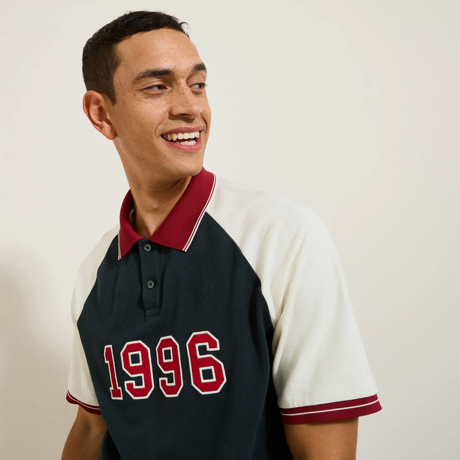 Iconische polo 1996 met korte mouwen