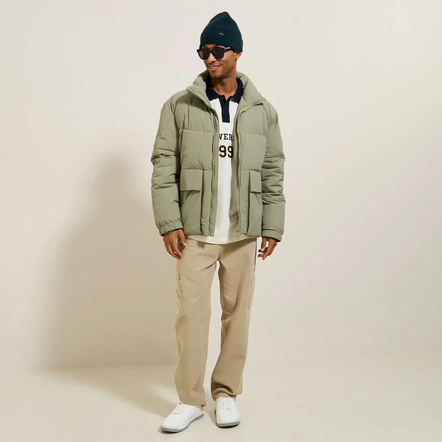 Iconische polo met lange mouwen